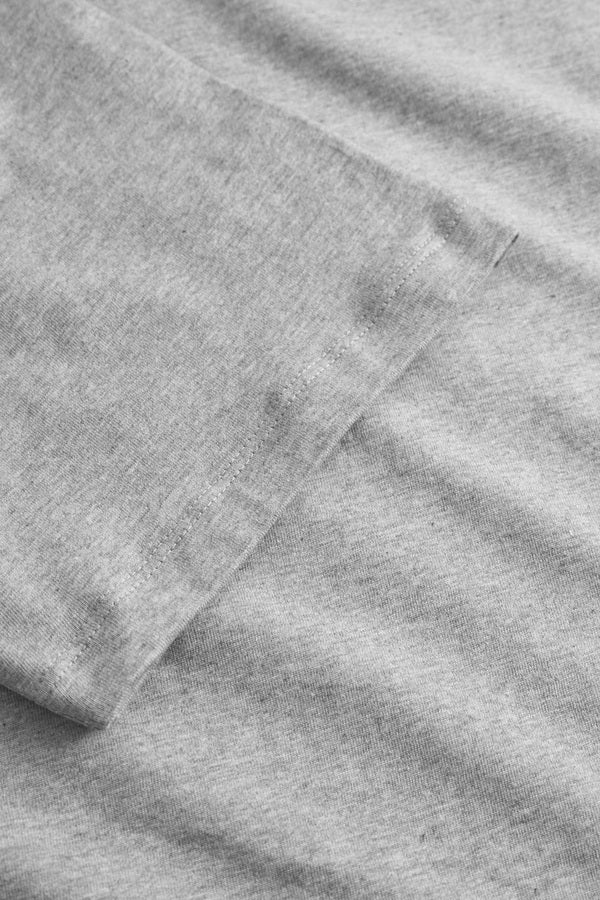 Ace T-shirt Melange Grey