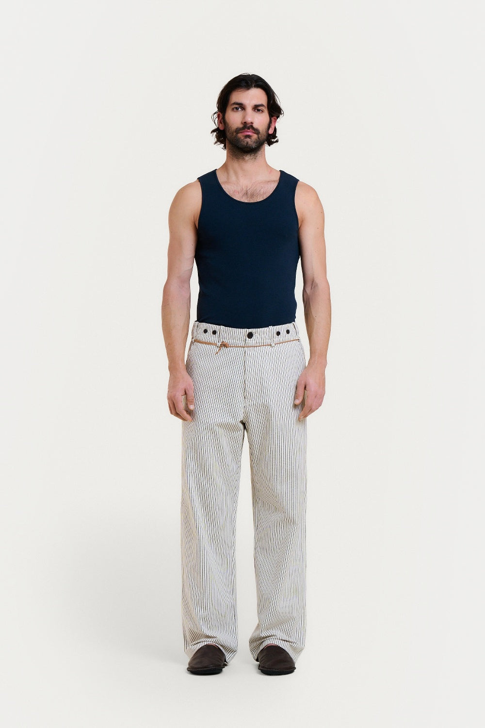 Hemming Striped Trousers