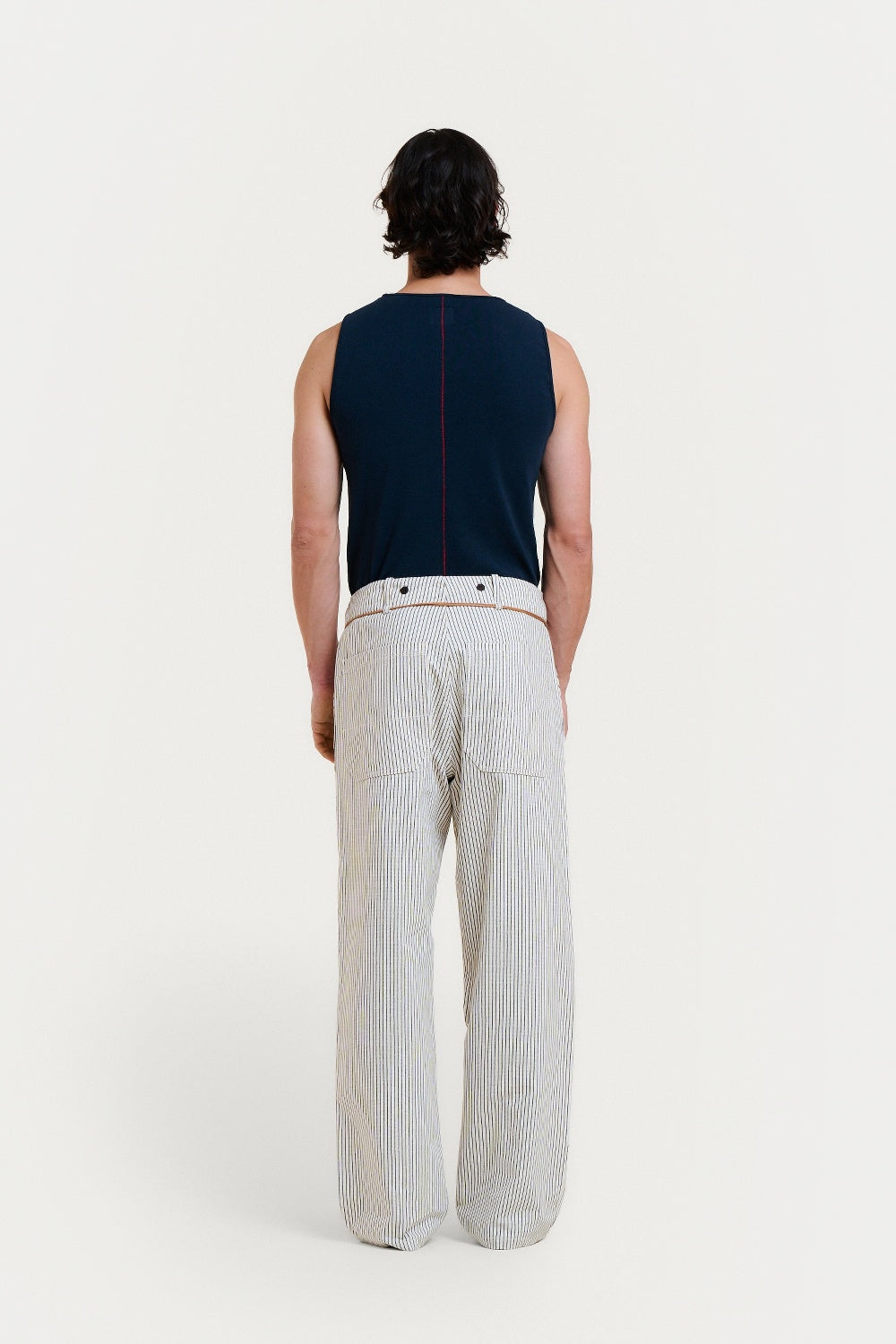 Hemming Striped Trousers
