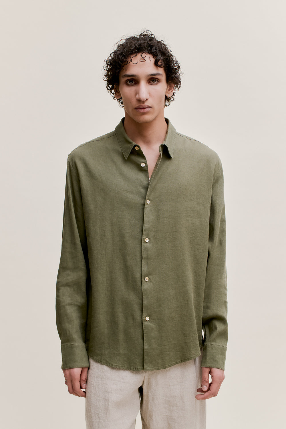 Fulvio Shirt Deep Jungle Green