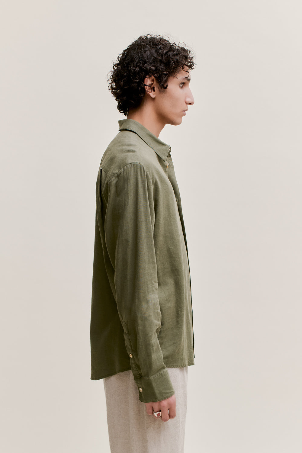 Fulvio Shirt Deep Jungle Green