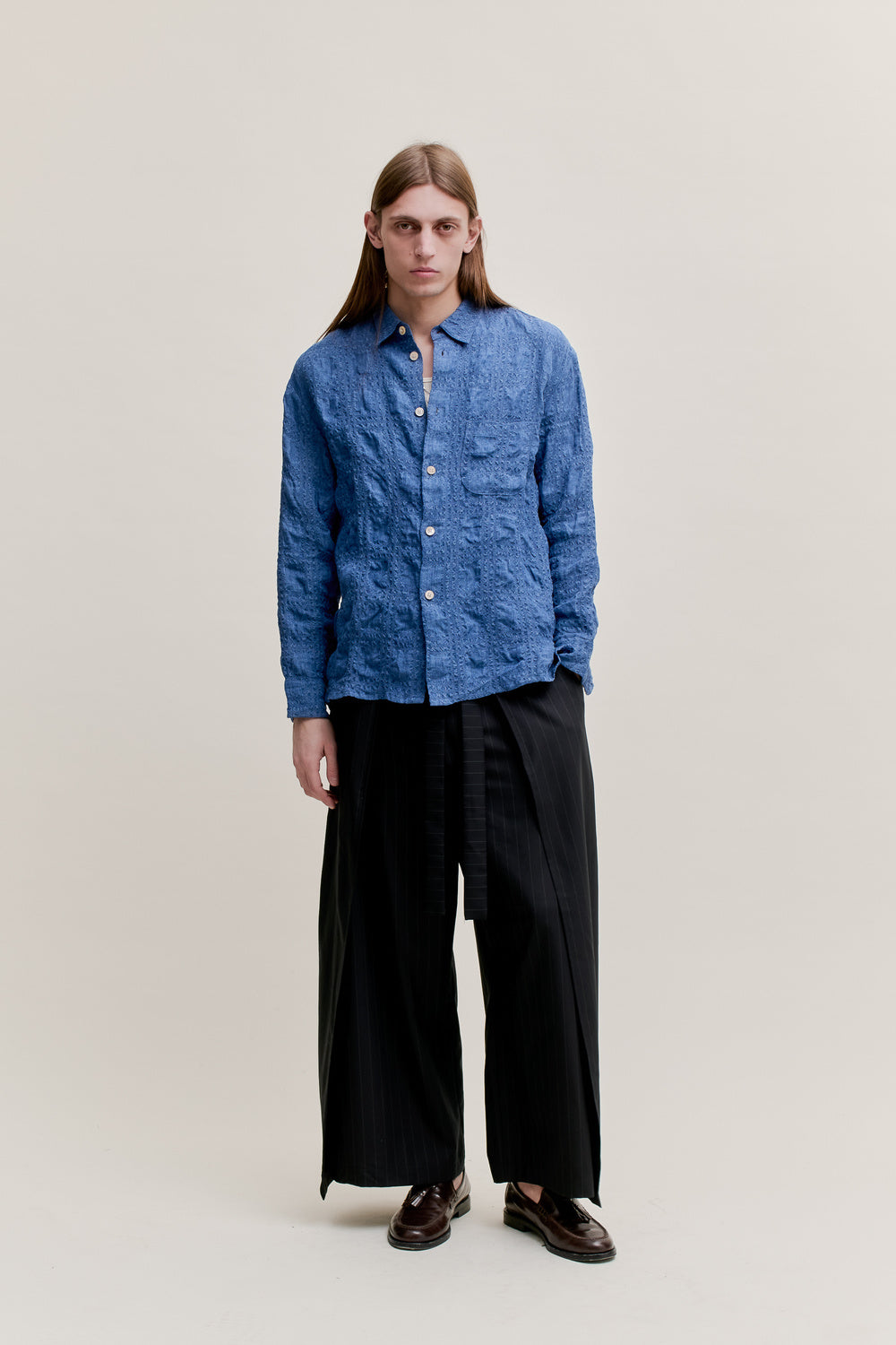 Gusto Shirt Aquamarine Seercheck