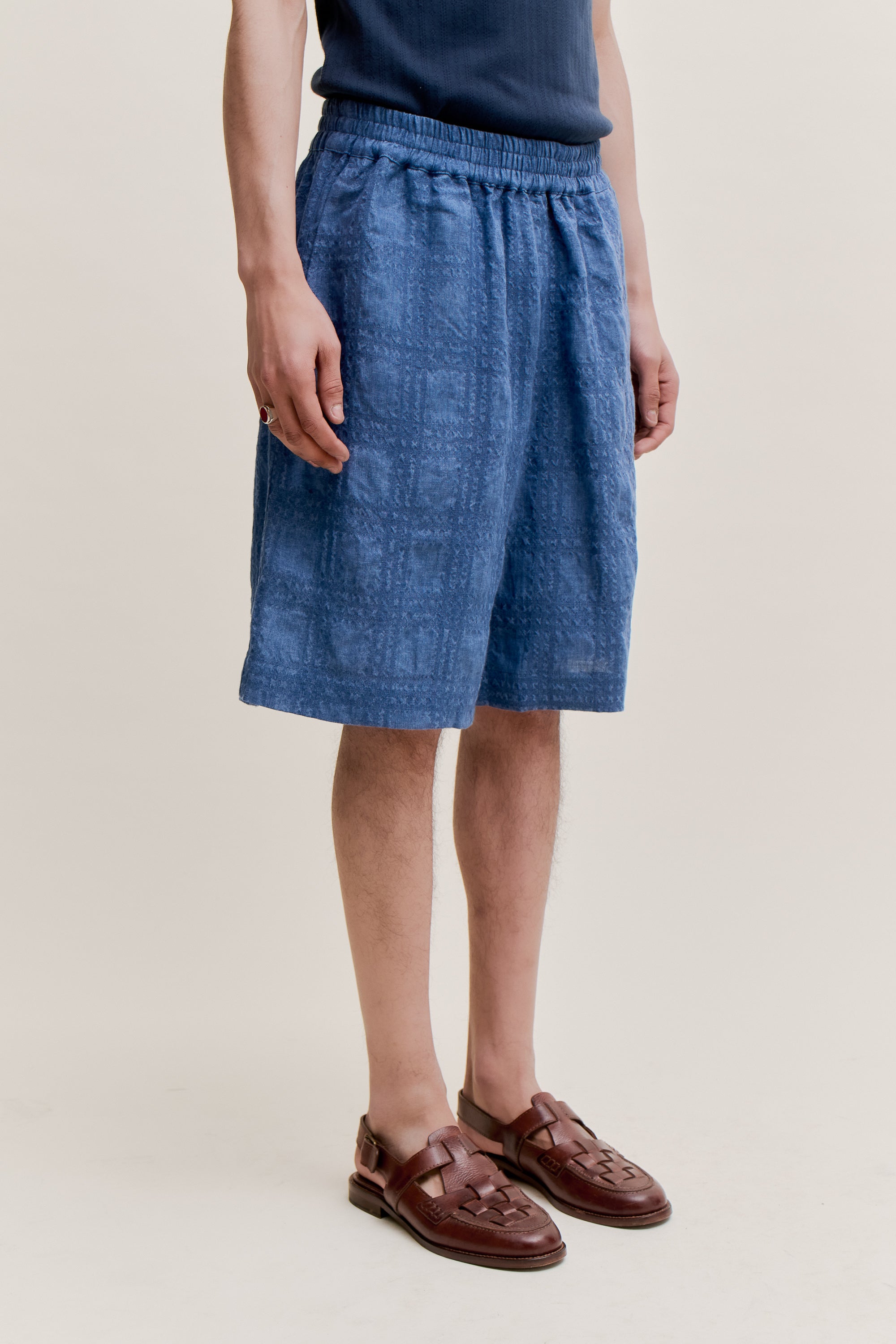 Saleh Shorts Aquamarine Seercheck
