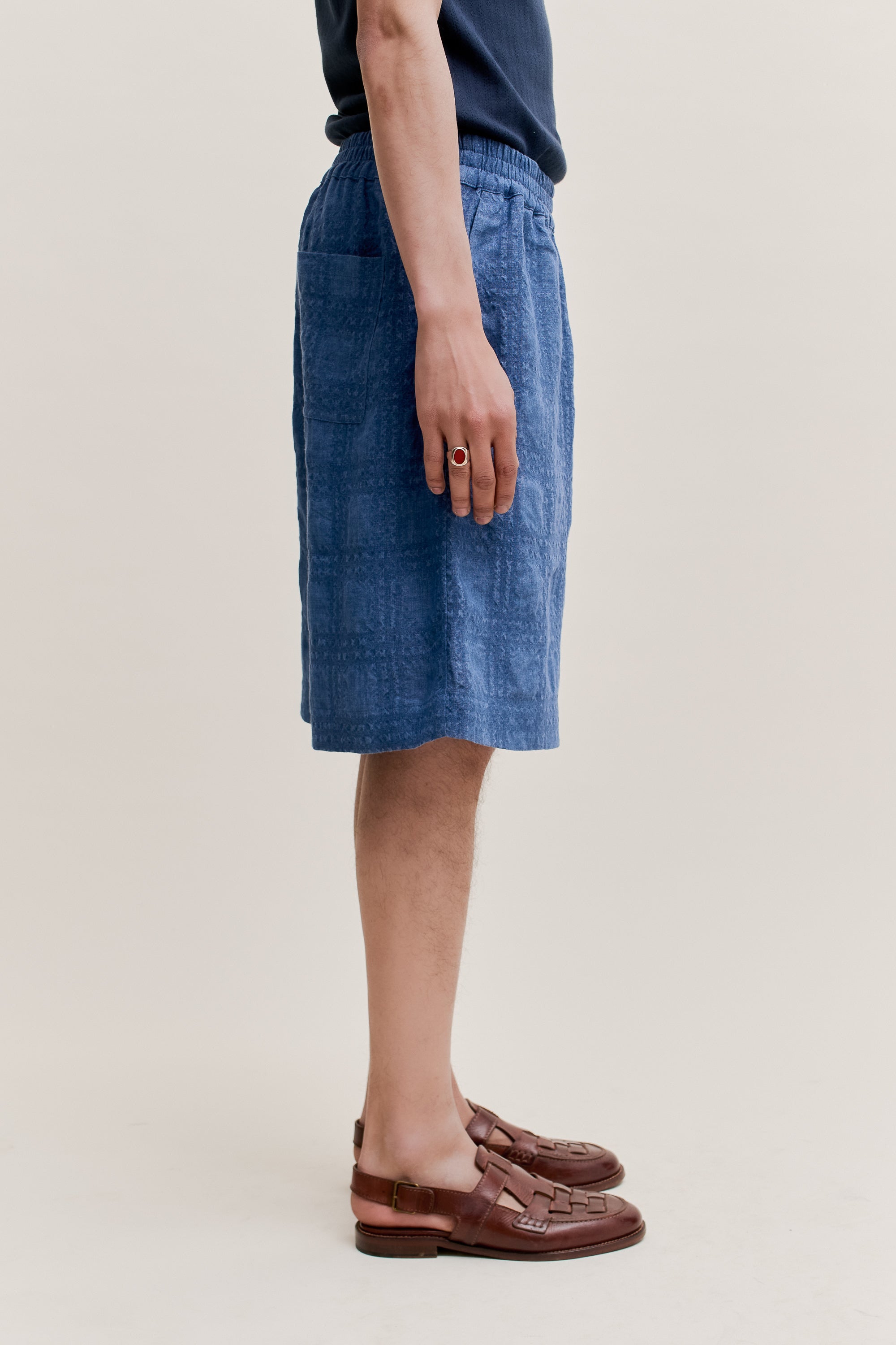 Saleh Shorts Aquamarine Seercheck