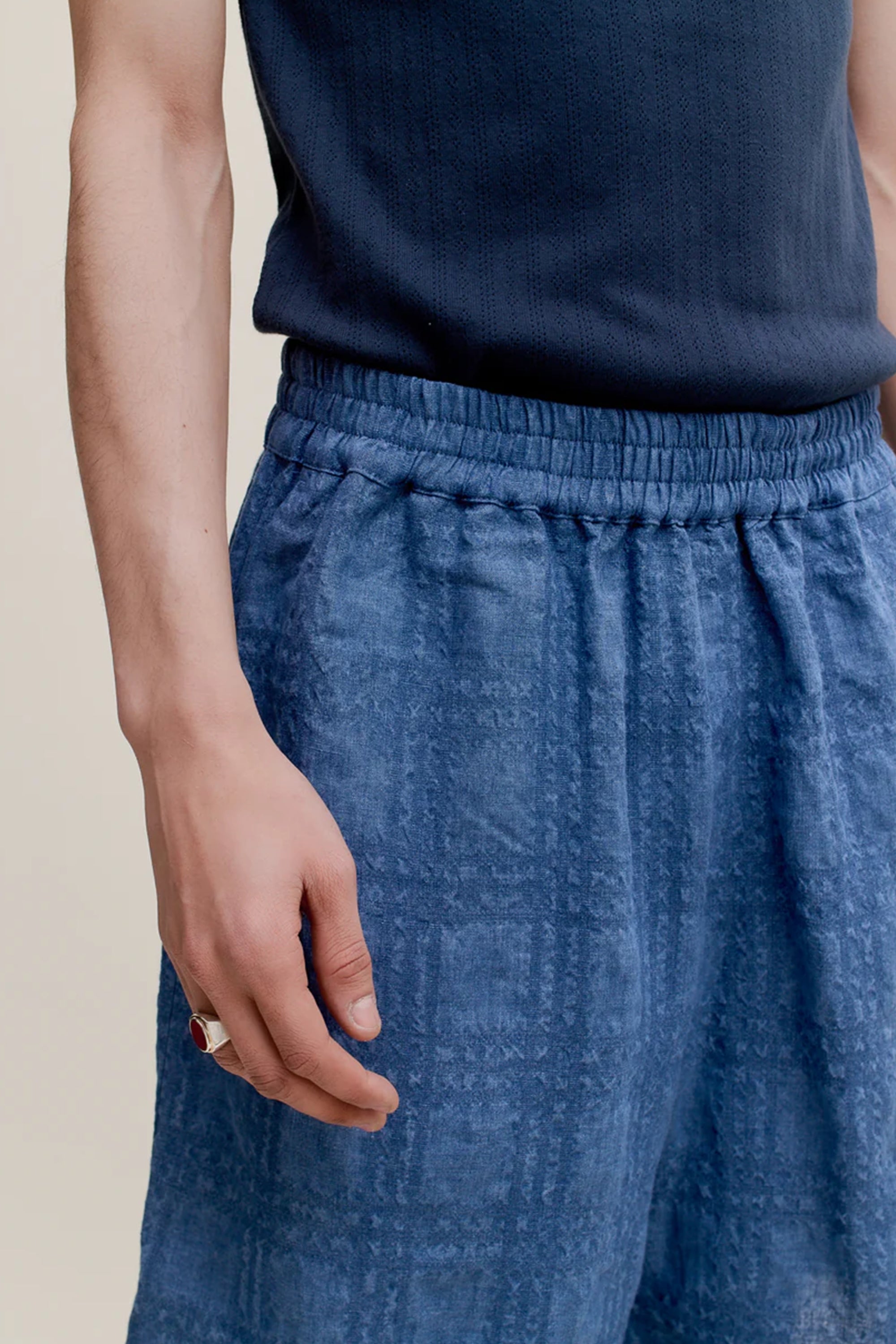 Saleh Shorts Aquamarine Seercheck