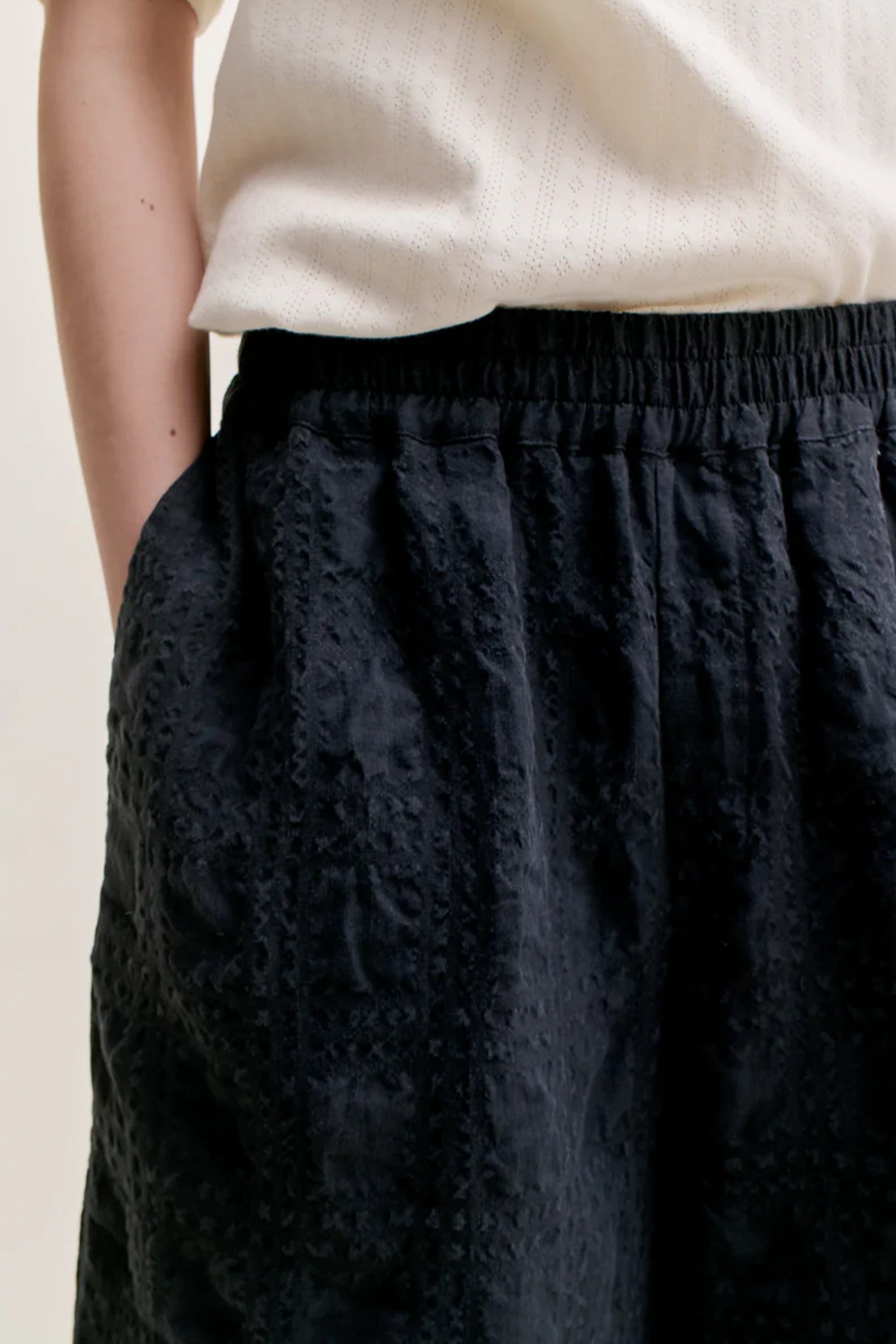 Saleh Shorts Faded Black