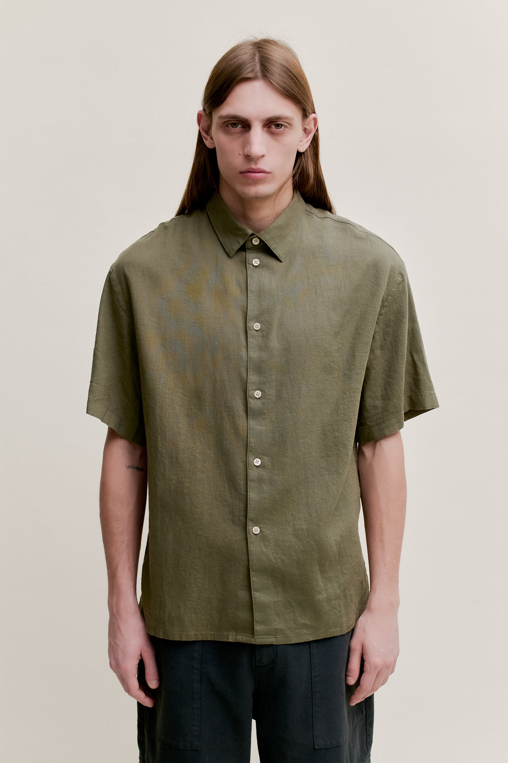 Seno Shirt Deep Jungle Green