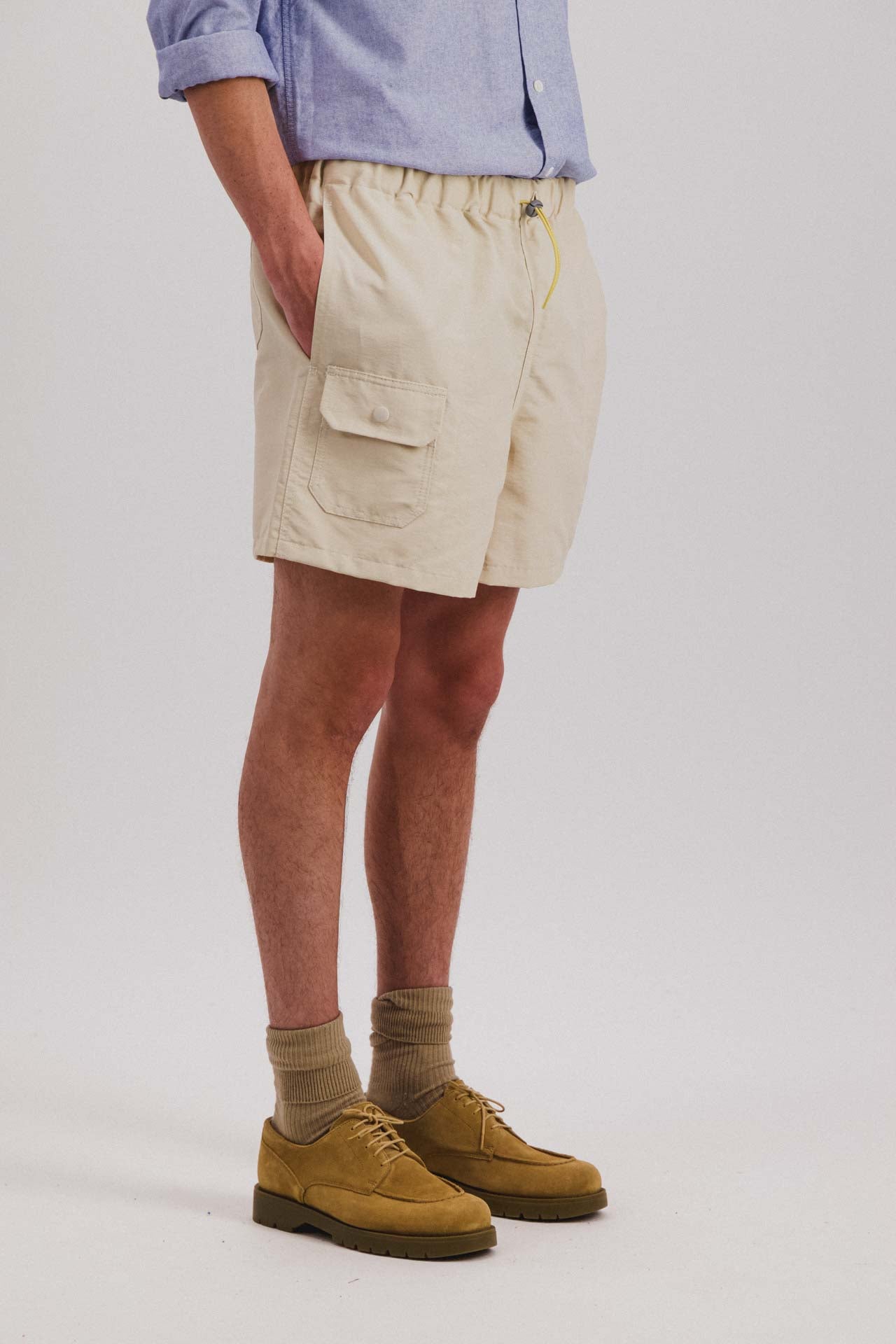 Doppler Effect Shorts Cream