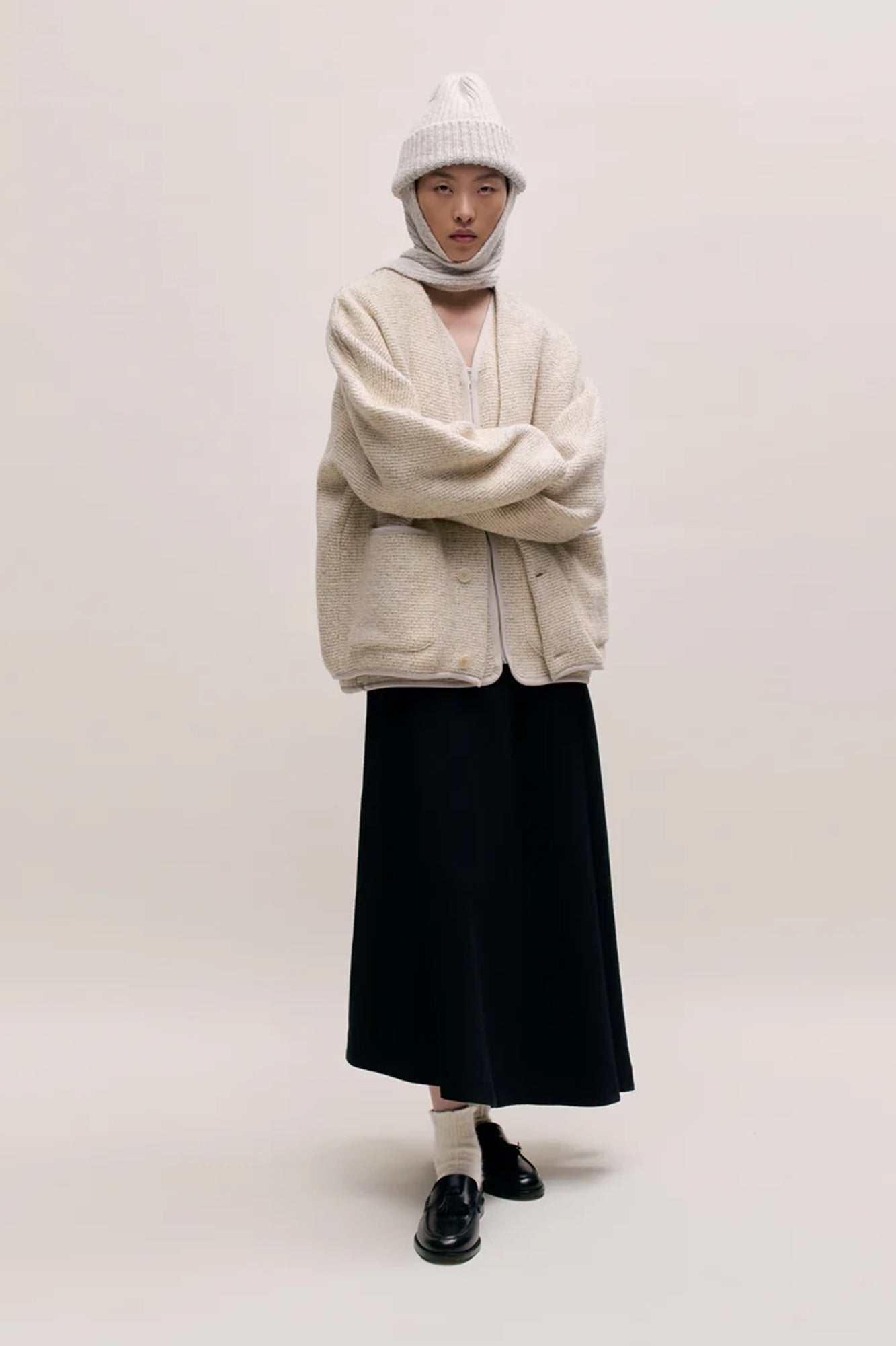 Baasan Hat & Scarf Perla