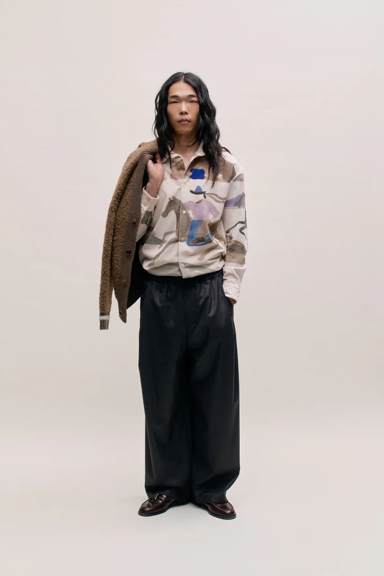 Derbin Shirt Running Horses