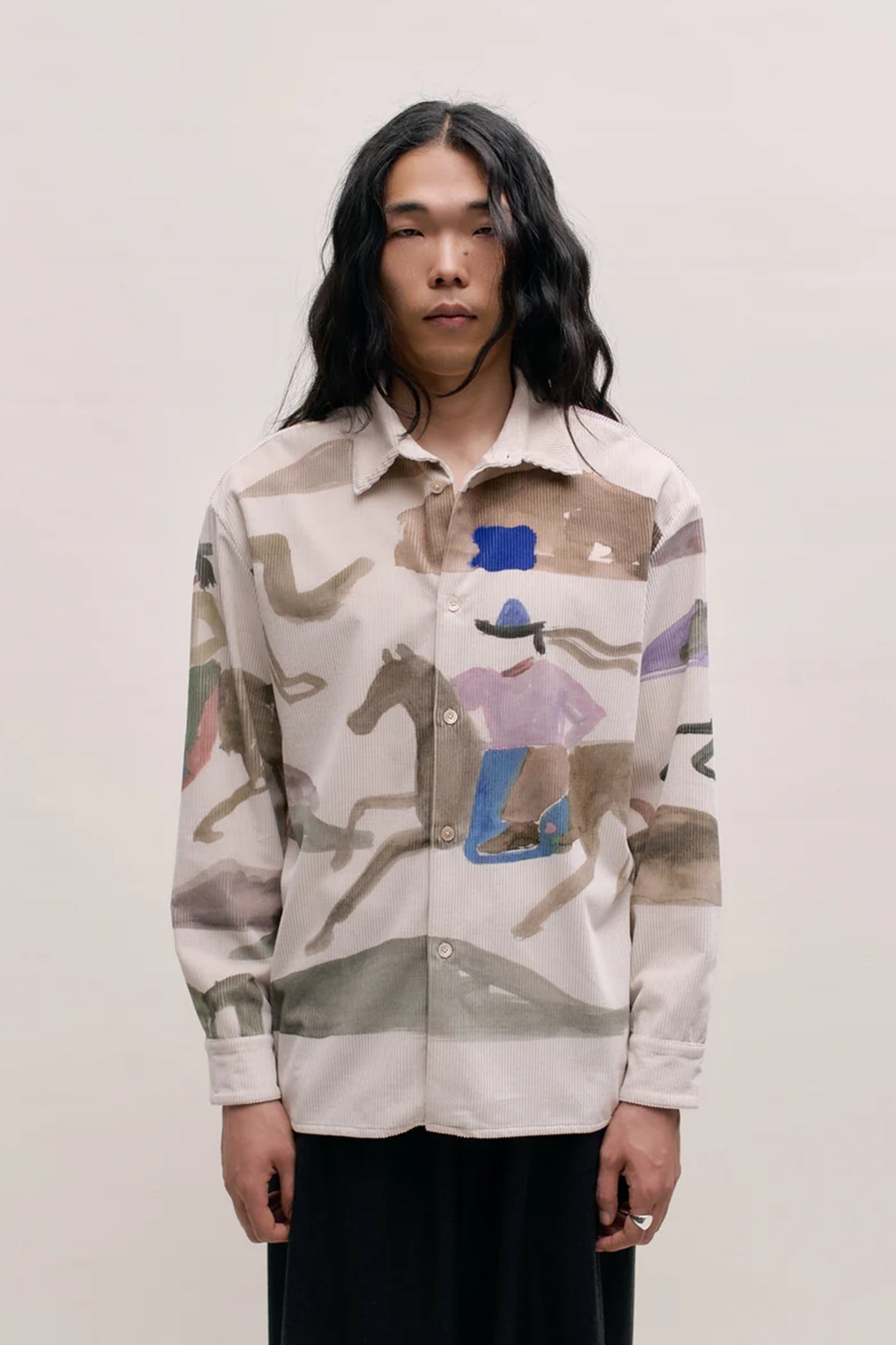 Derbin Shirt Running Horses