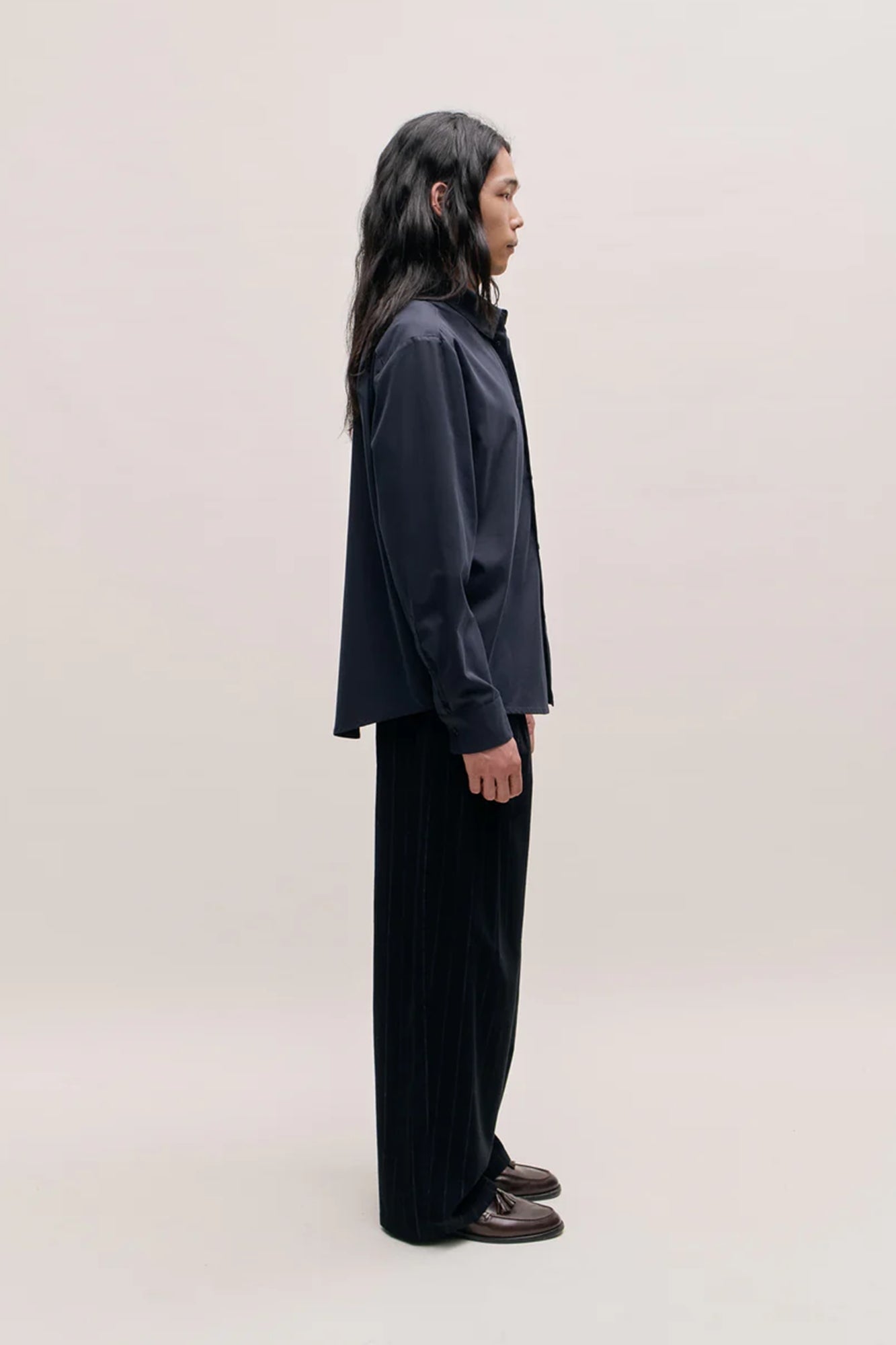 Fulvio Shirt Navy Twill