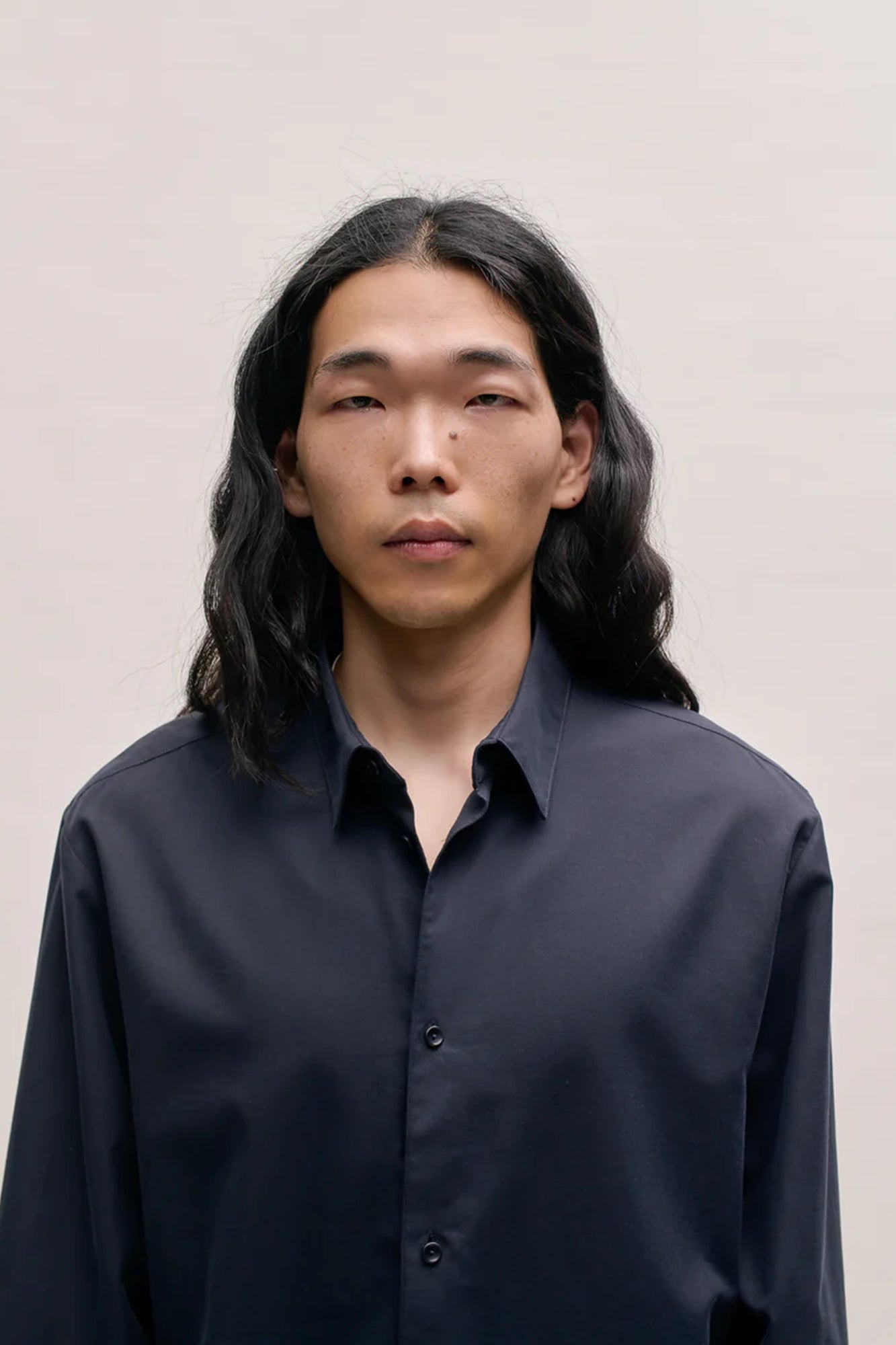 Fulvio Shirt Navy Twill