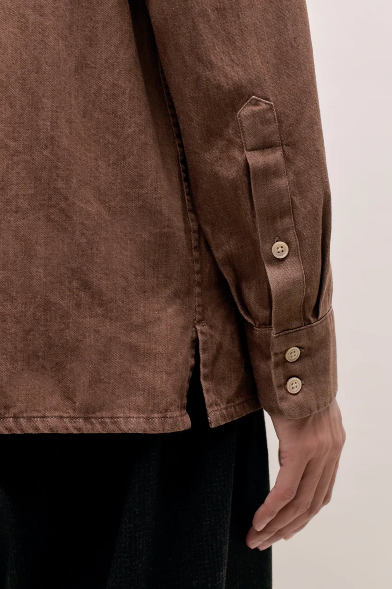 Gusto Shirt Sepia Denim