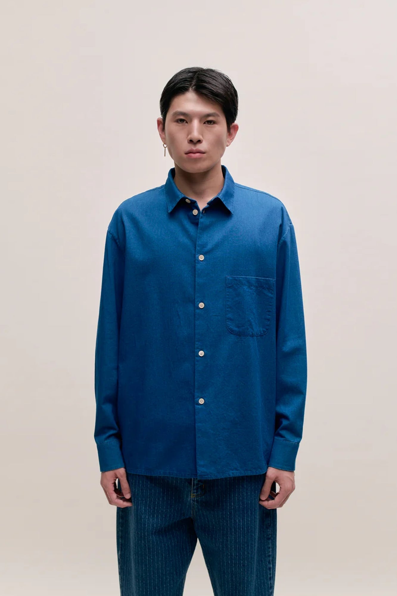 Gusto Shirt Soft Indigo
