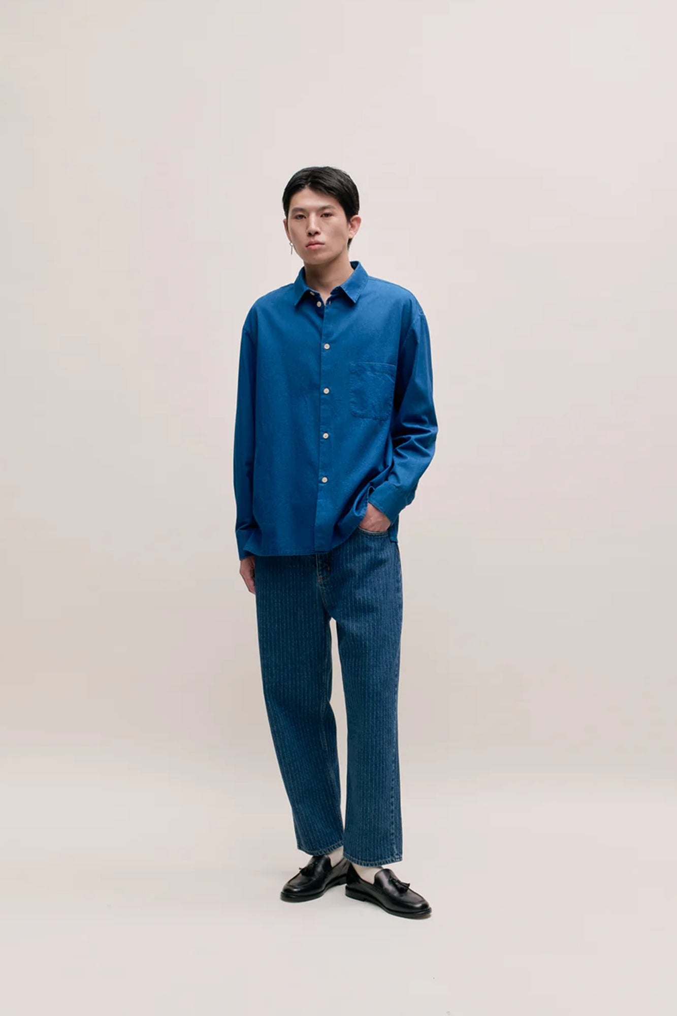 Gusto Shirt Soft Indigo