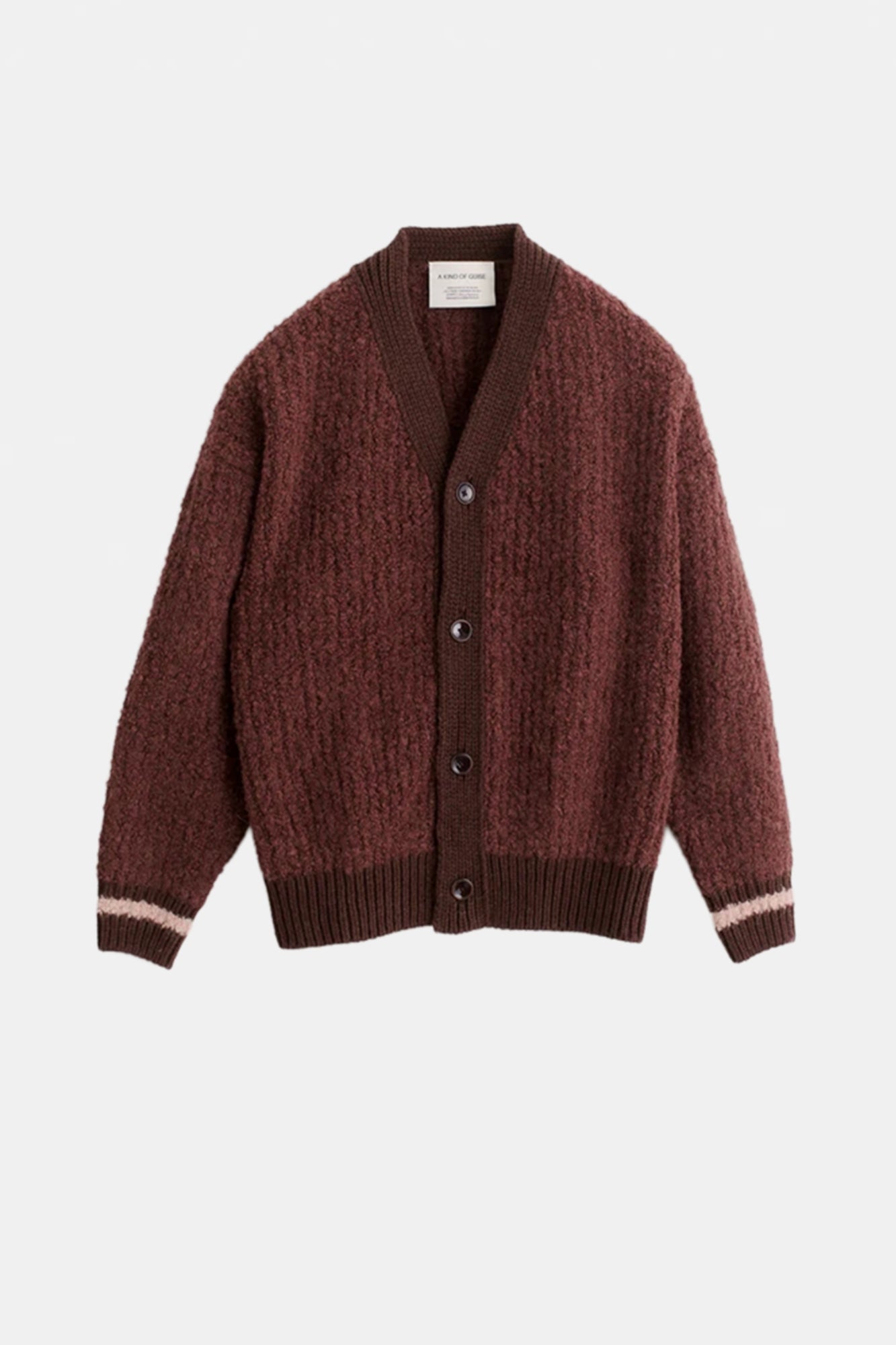 Khuder Cardigan Burgundy
