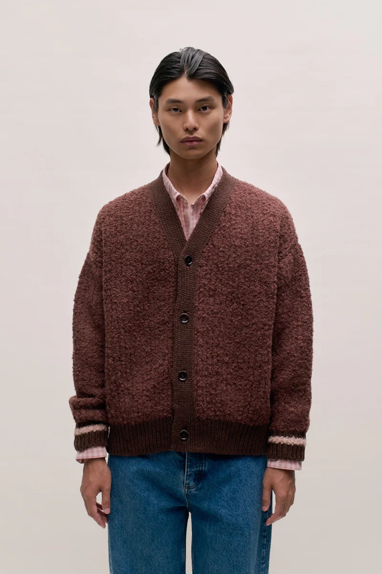 Khuder Cardigan Burgundy