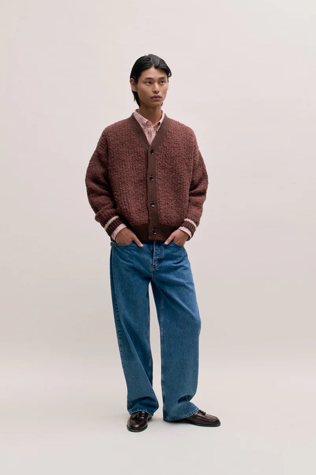 Khuder Cardigan Burgundy