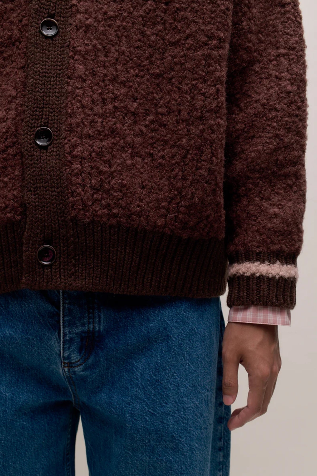 Khuder Cardigan Burgundy