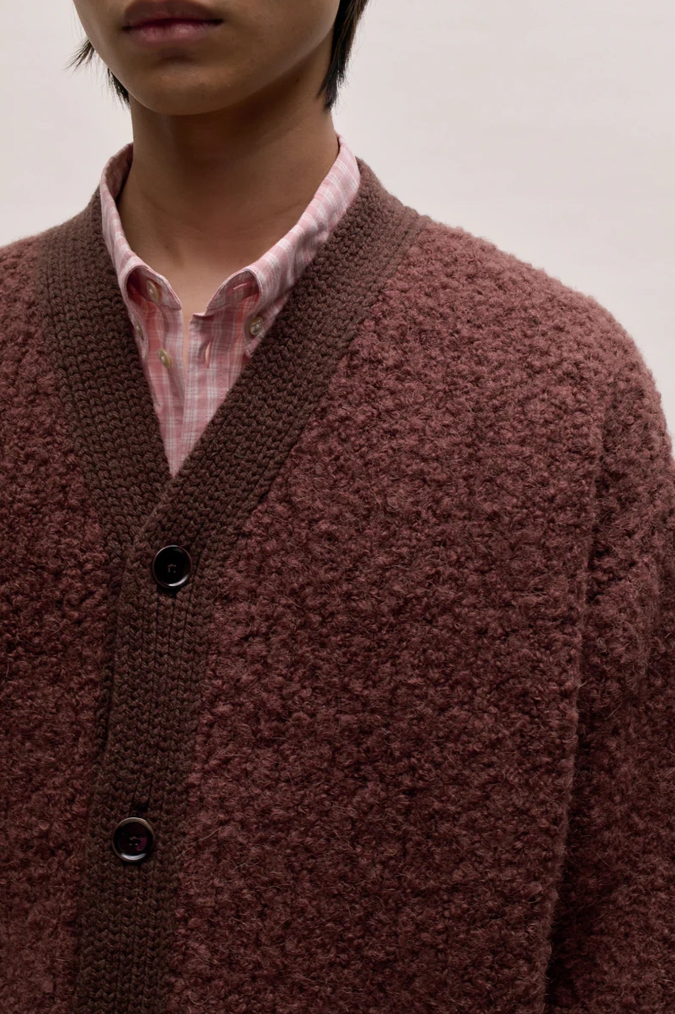 Khuder Cardigan Burgundy