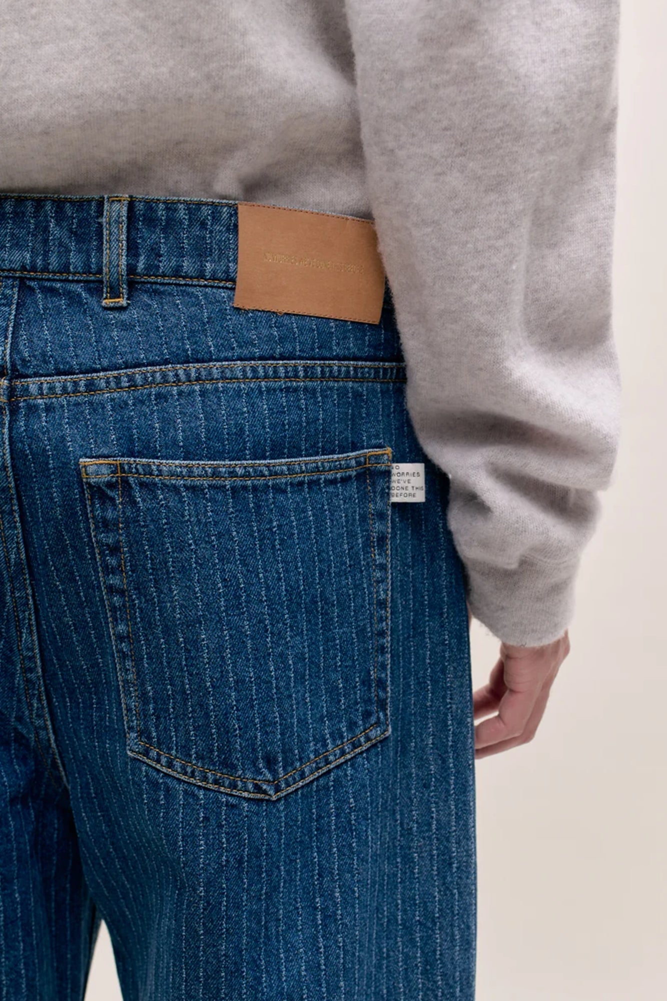 Terek Jeans Ribbed Blue