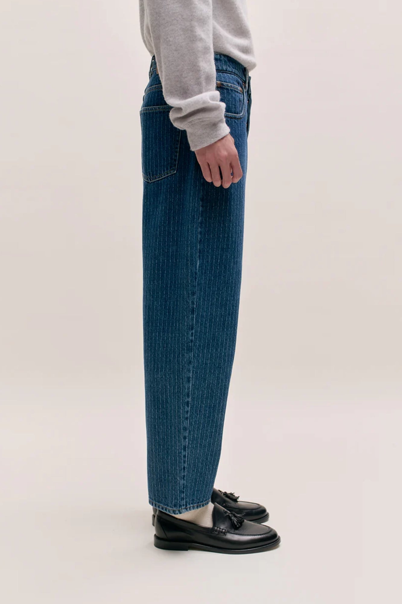 Terek Jeans Ribbed Blue