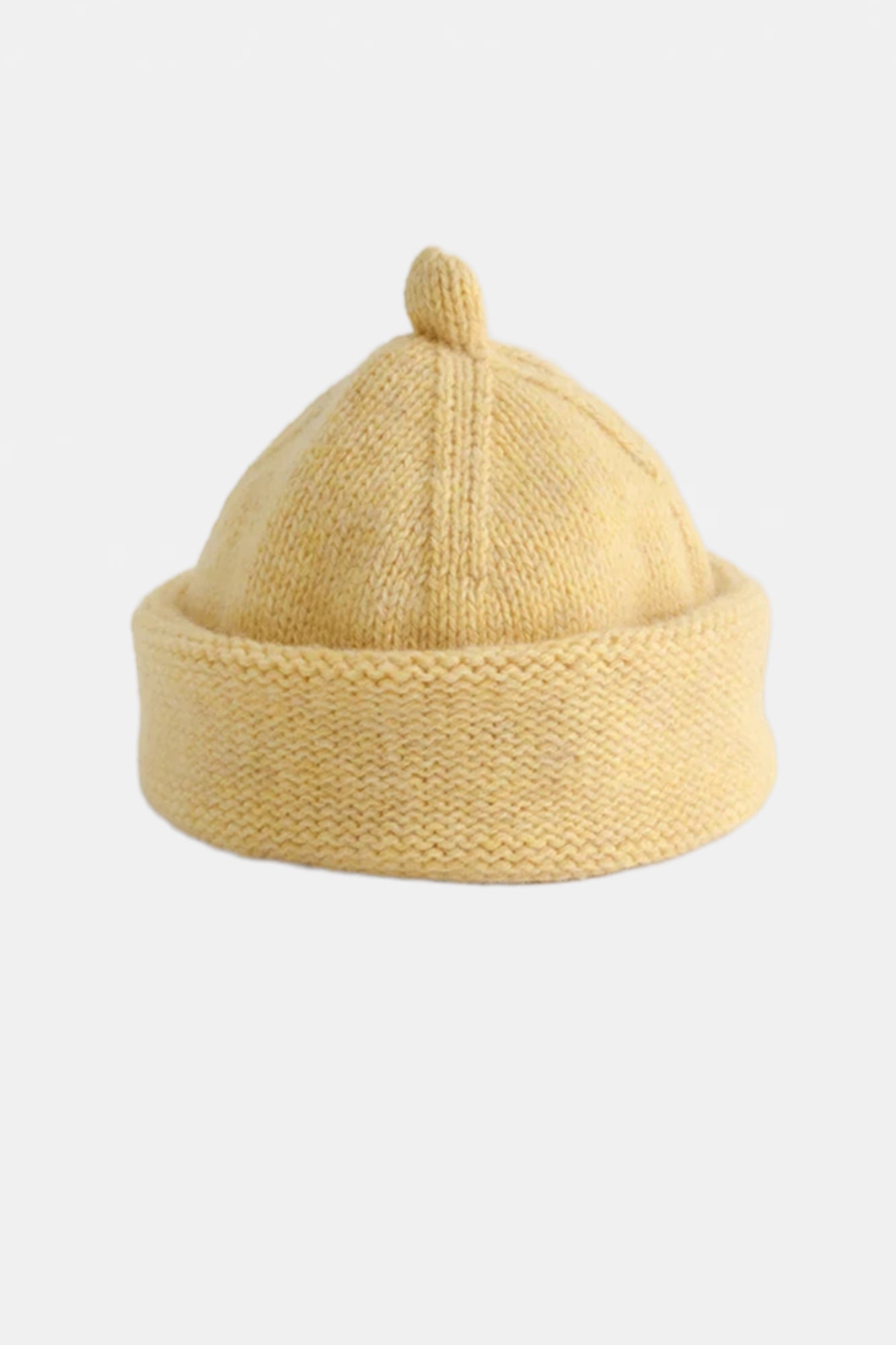 Zaajee Lamb Beanie Buttermilk