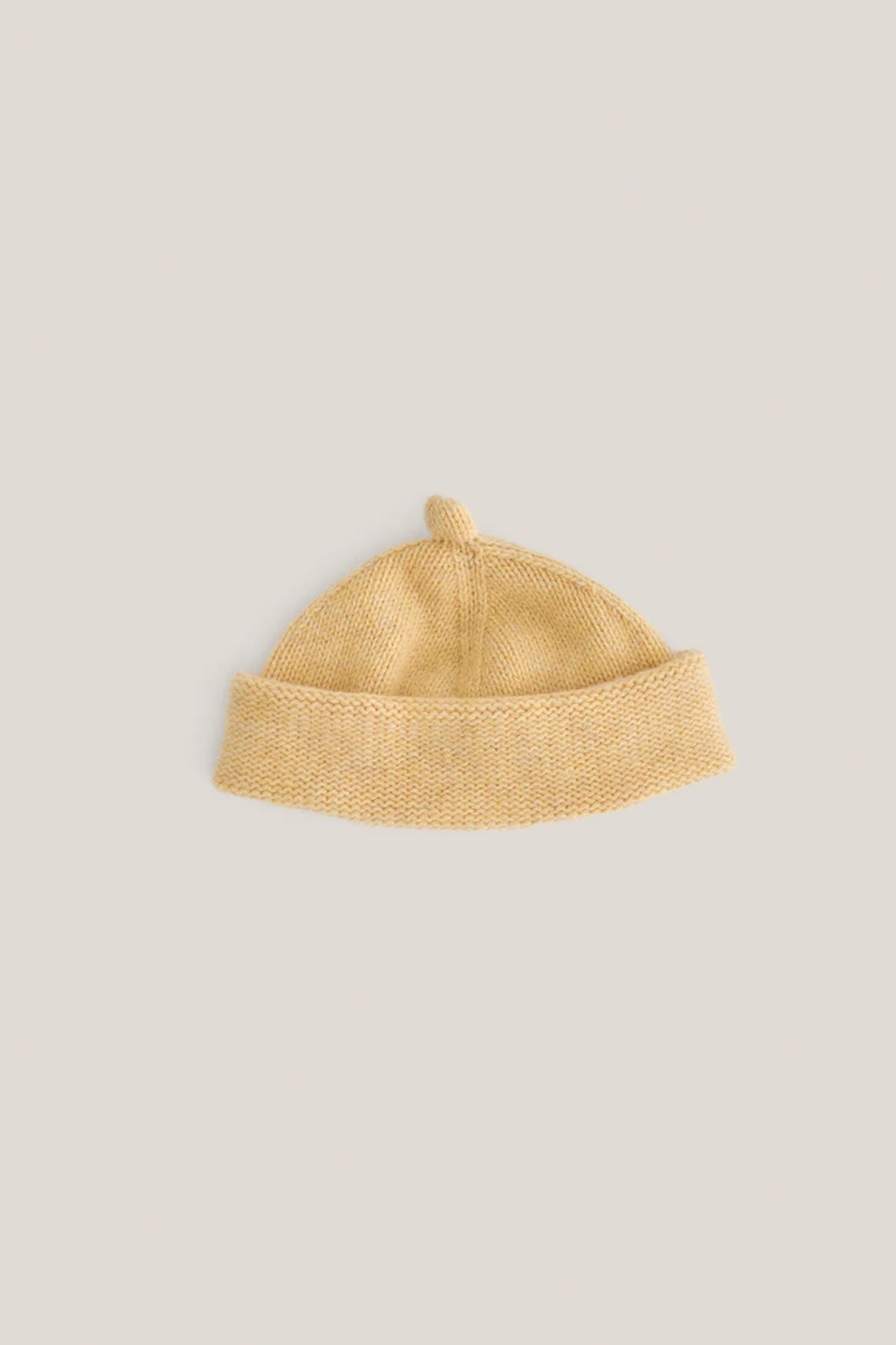 Zaajee Lamb Beanie Buttermilk