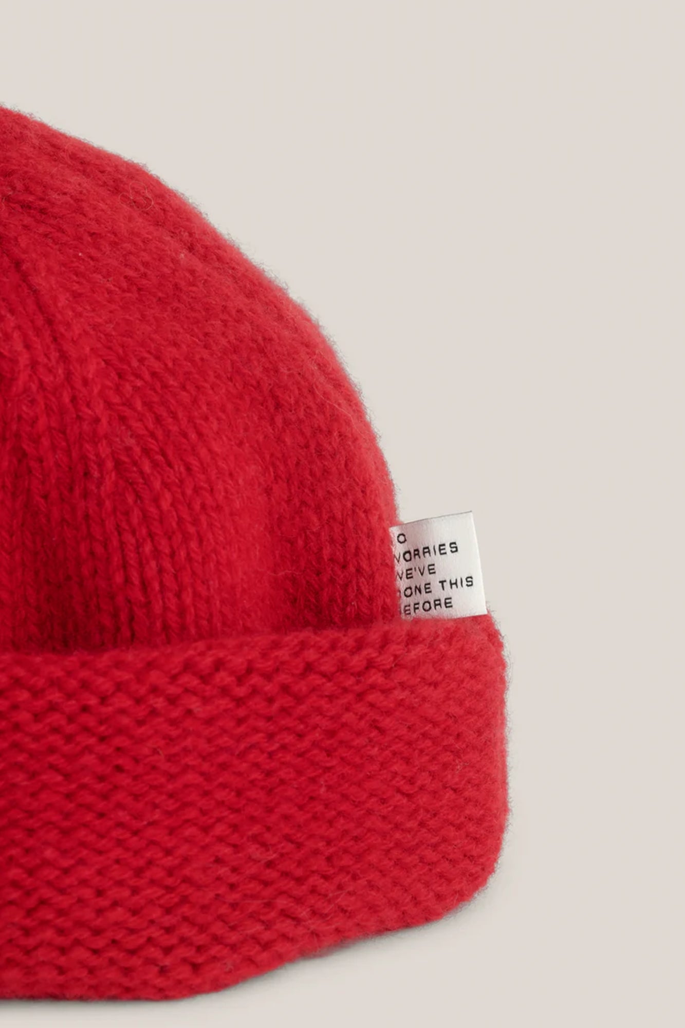 Zaajee Lamb Beanie Lava