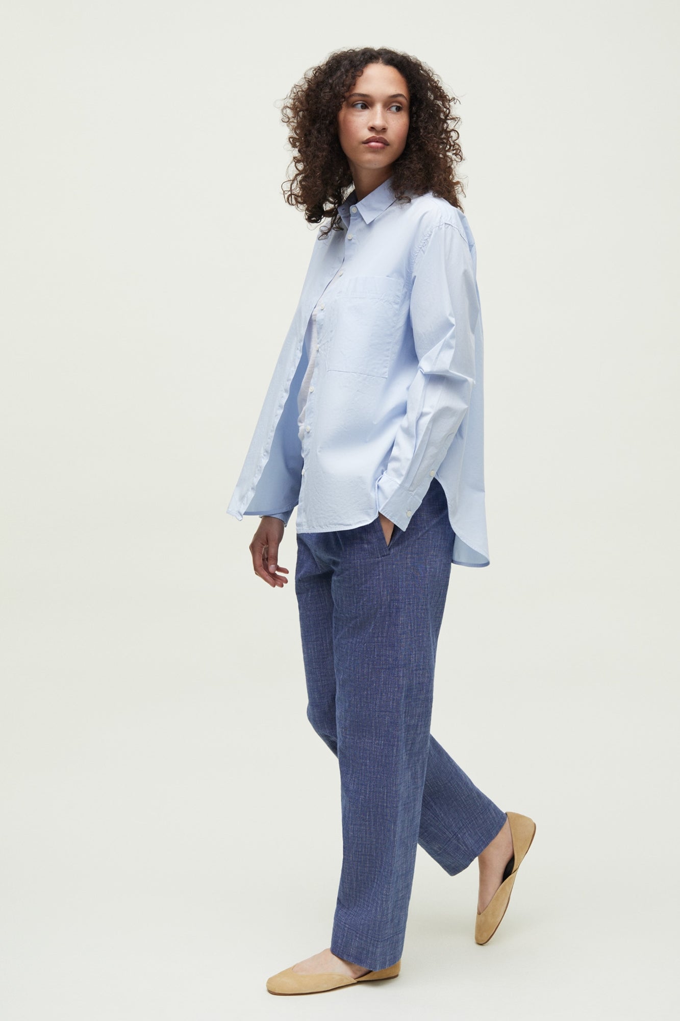 Lynette Shirt Light Blue