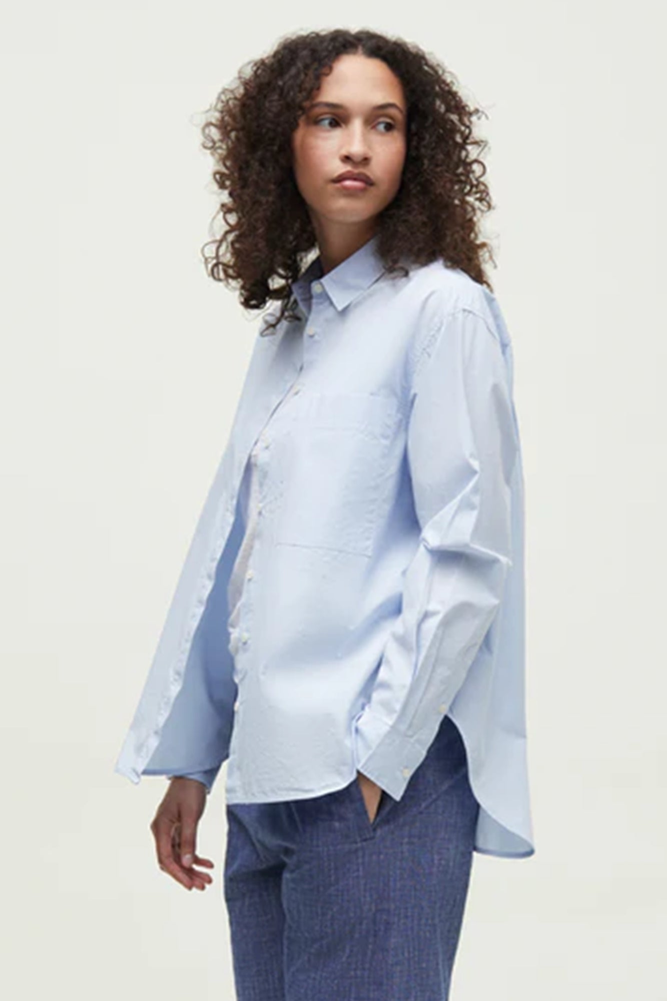 Lynette Shirt Light Blue