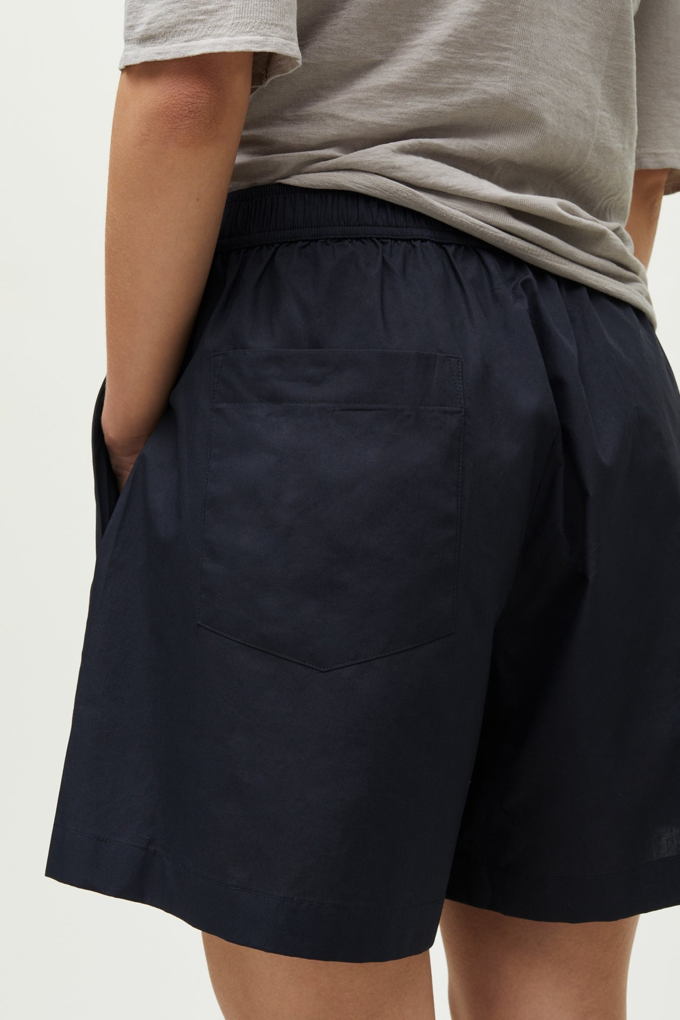 Shorts Long Black Navy