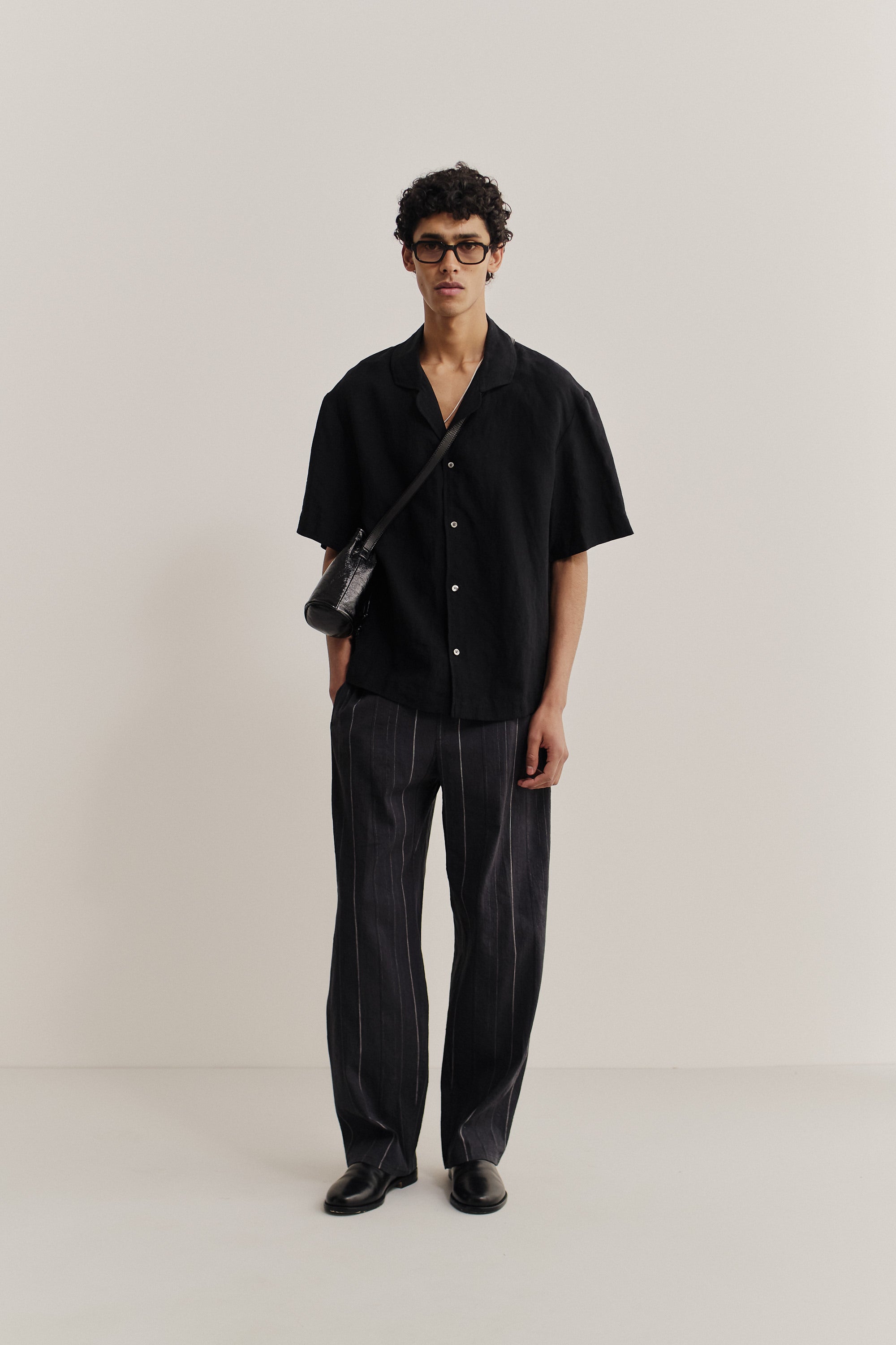 Samata Shirt Obsidian Linen