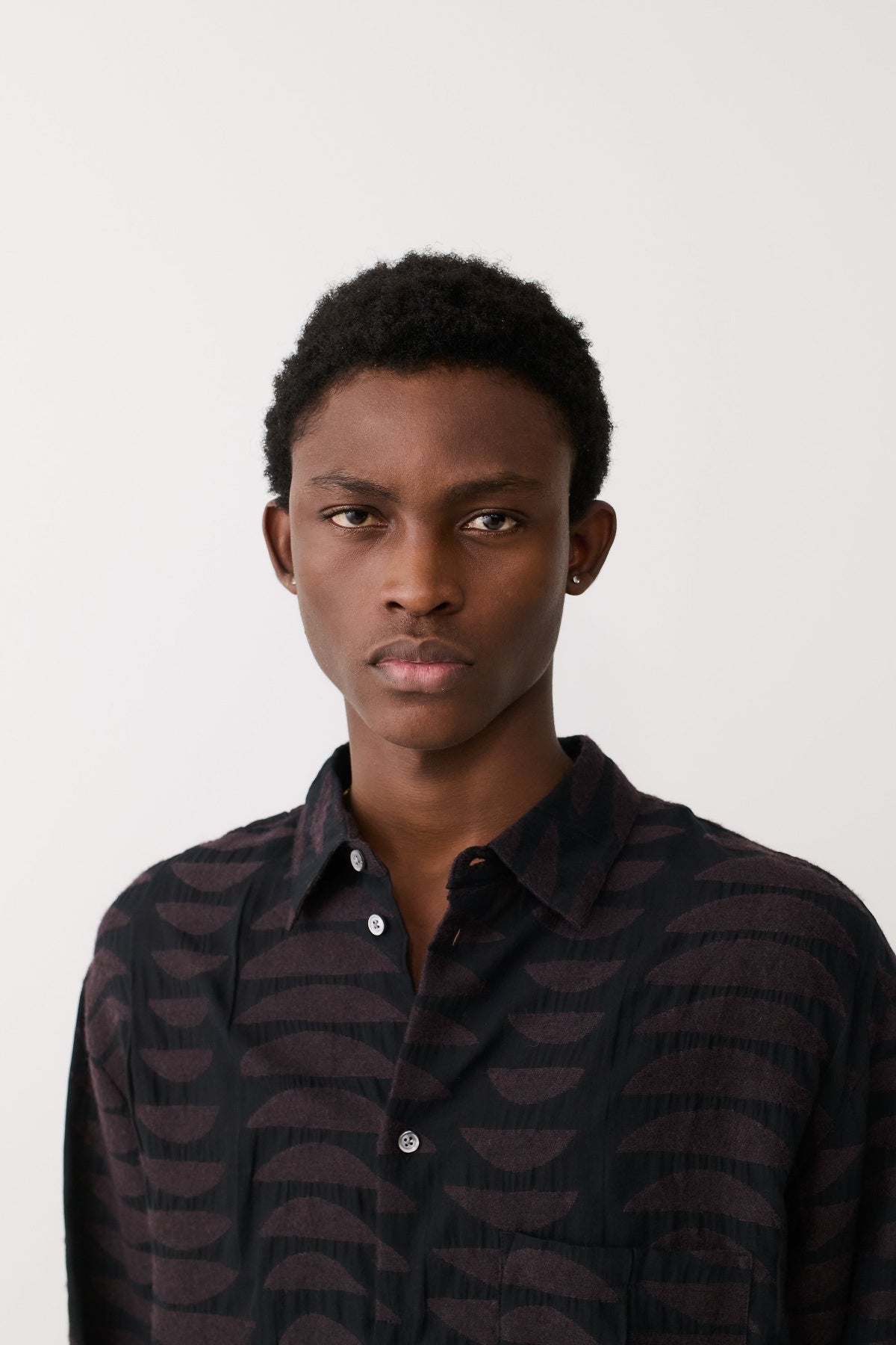 Gusto Cot-Wool Shirt Mohogany Moon