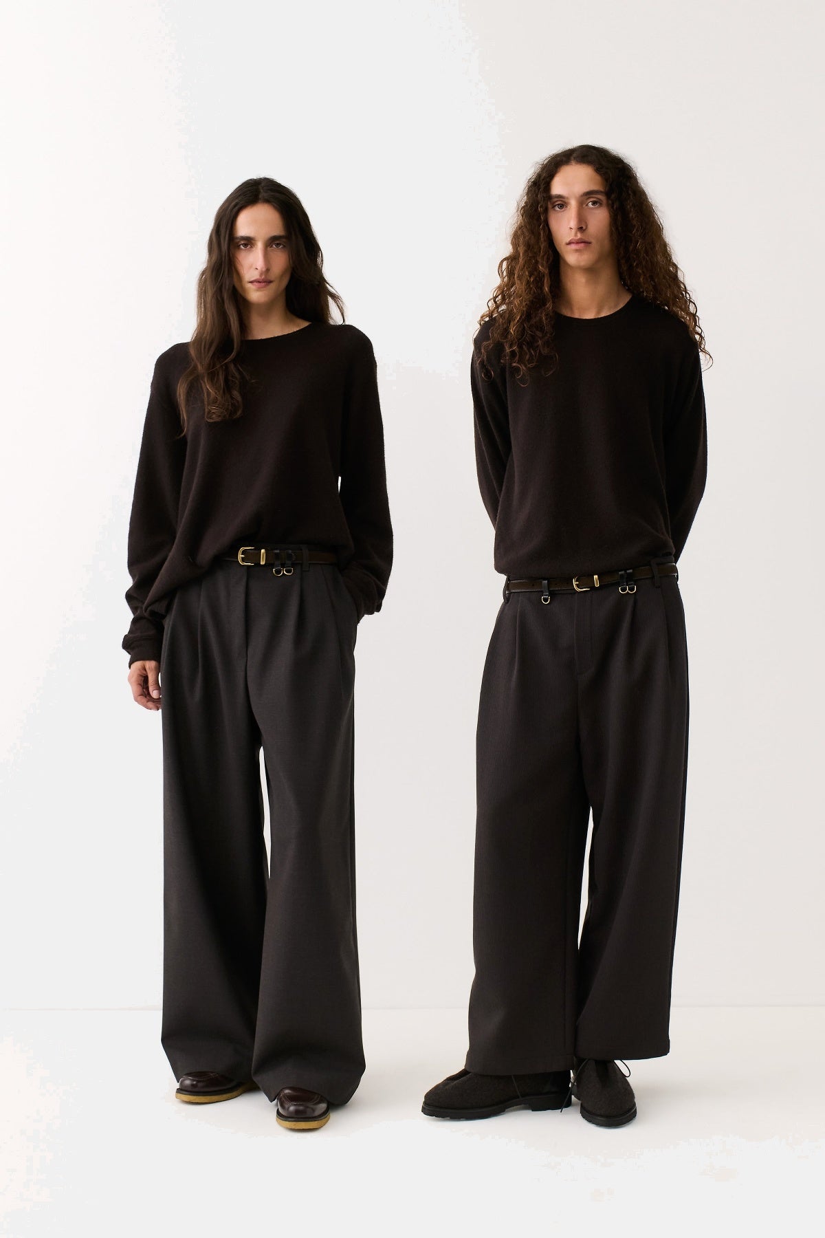 Lurin Wool-Cash Longsleeve Mahogany