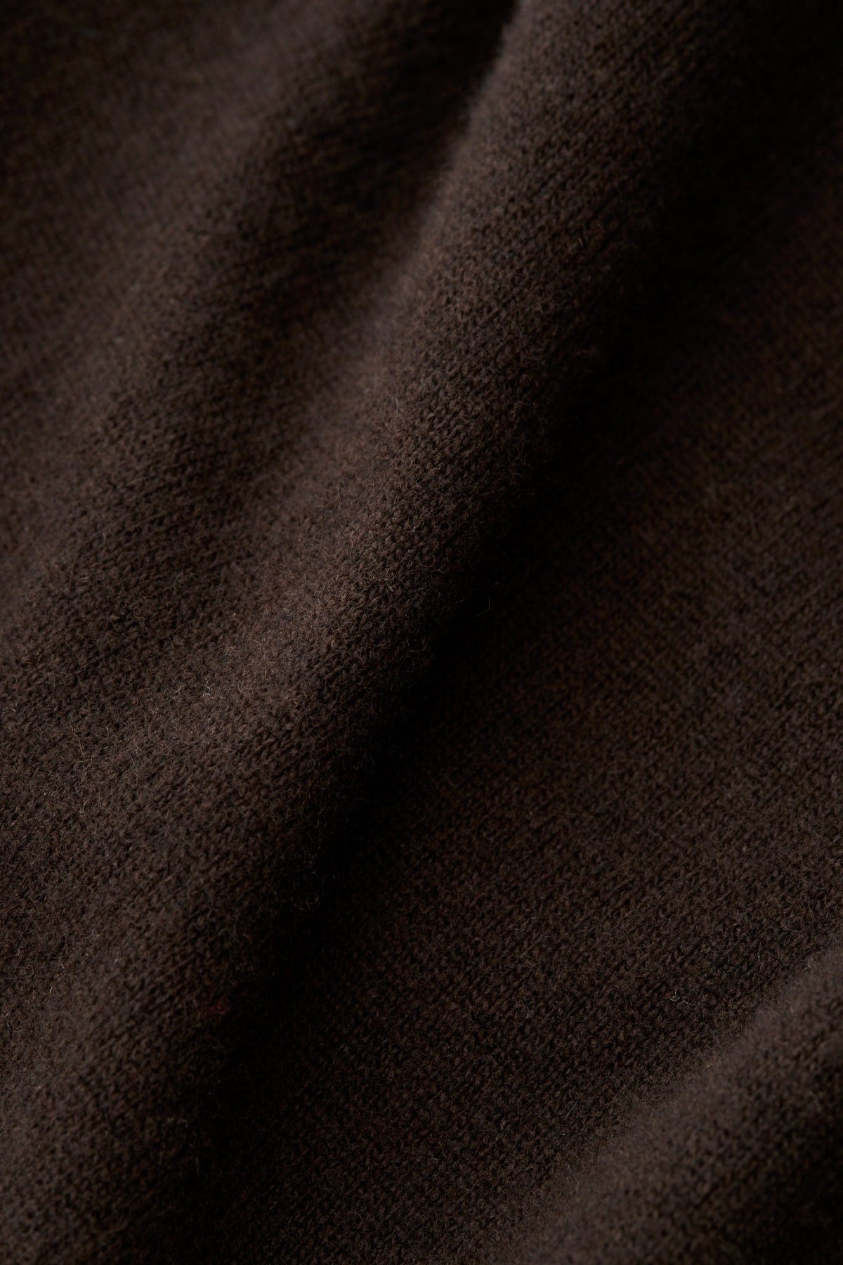 Lurin Wool-Cash Longsleeve Mahogany