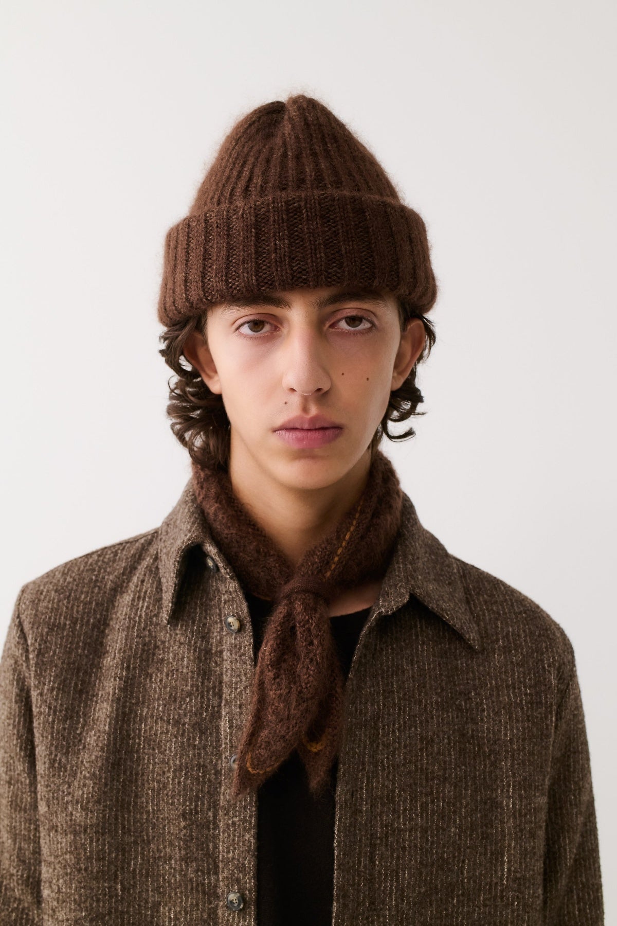 Orlu Beanie Chocolate Brown
