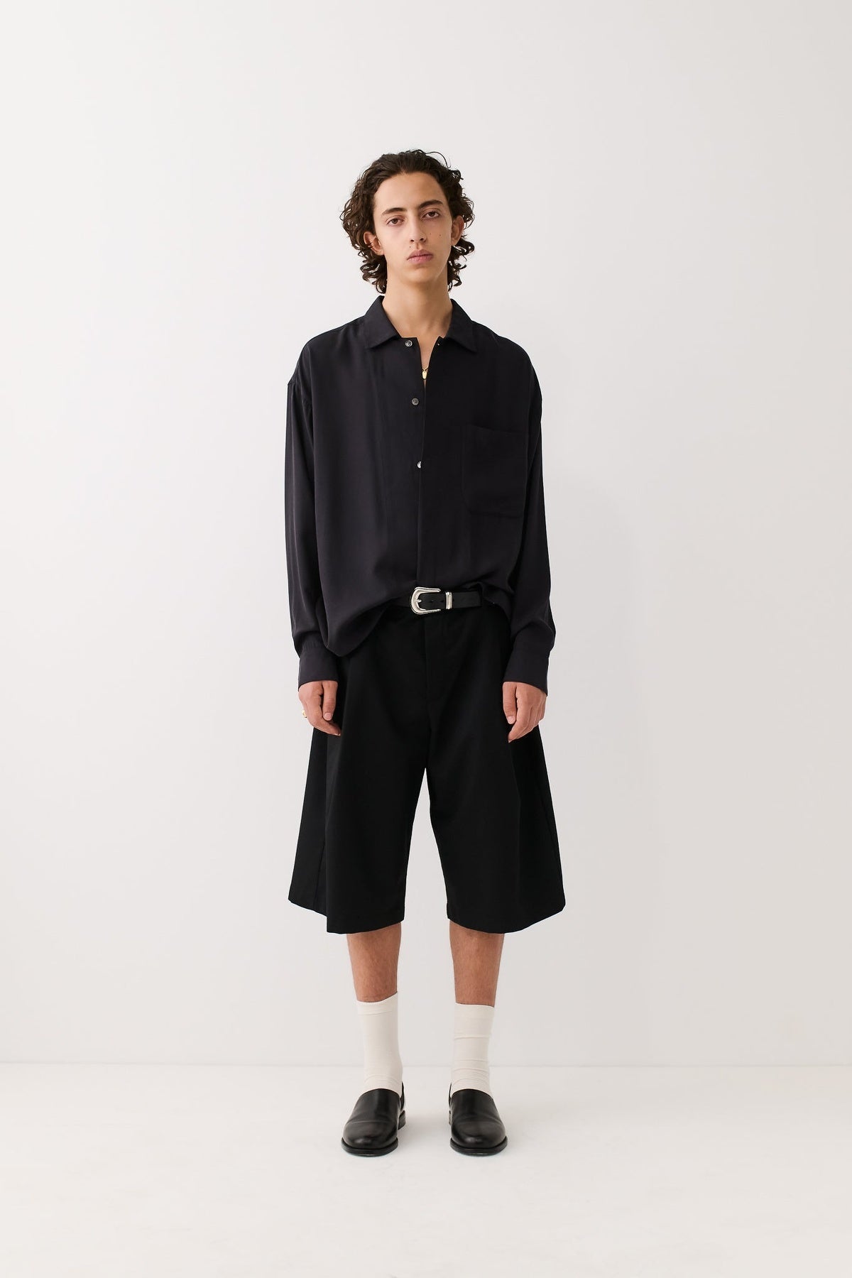 Rumba Visc-Lyo Shirt Washed Graphite