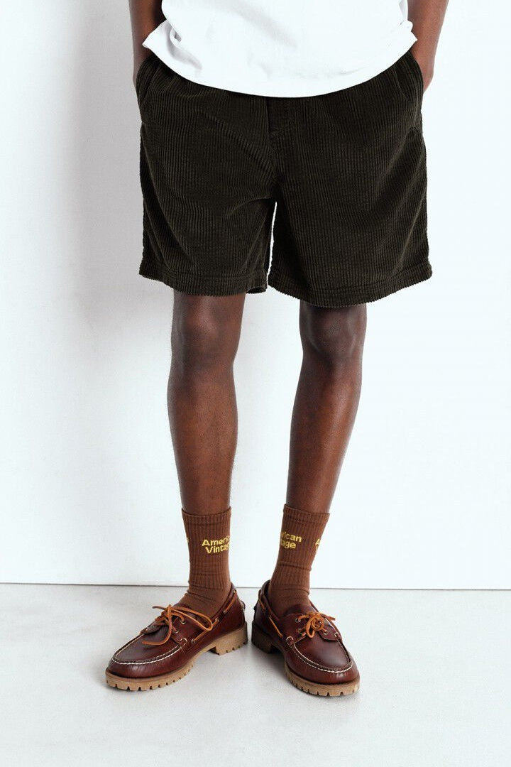 Padow Cord Shorts Argile Vintage