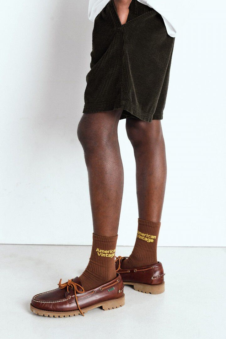 Padow Cord Shorts Argile Vintage