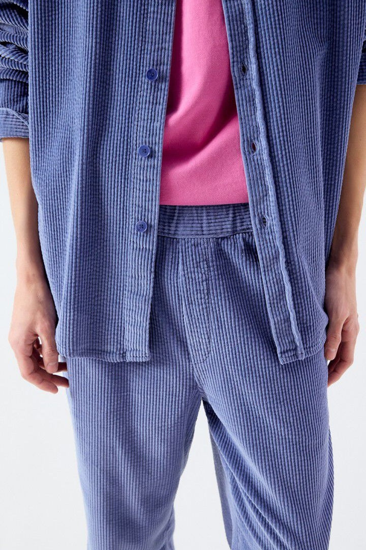 Padow Cord Joggers Azure Vintage