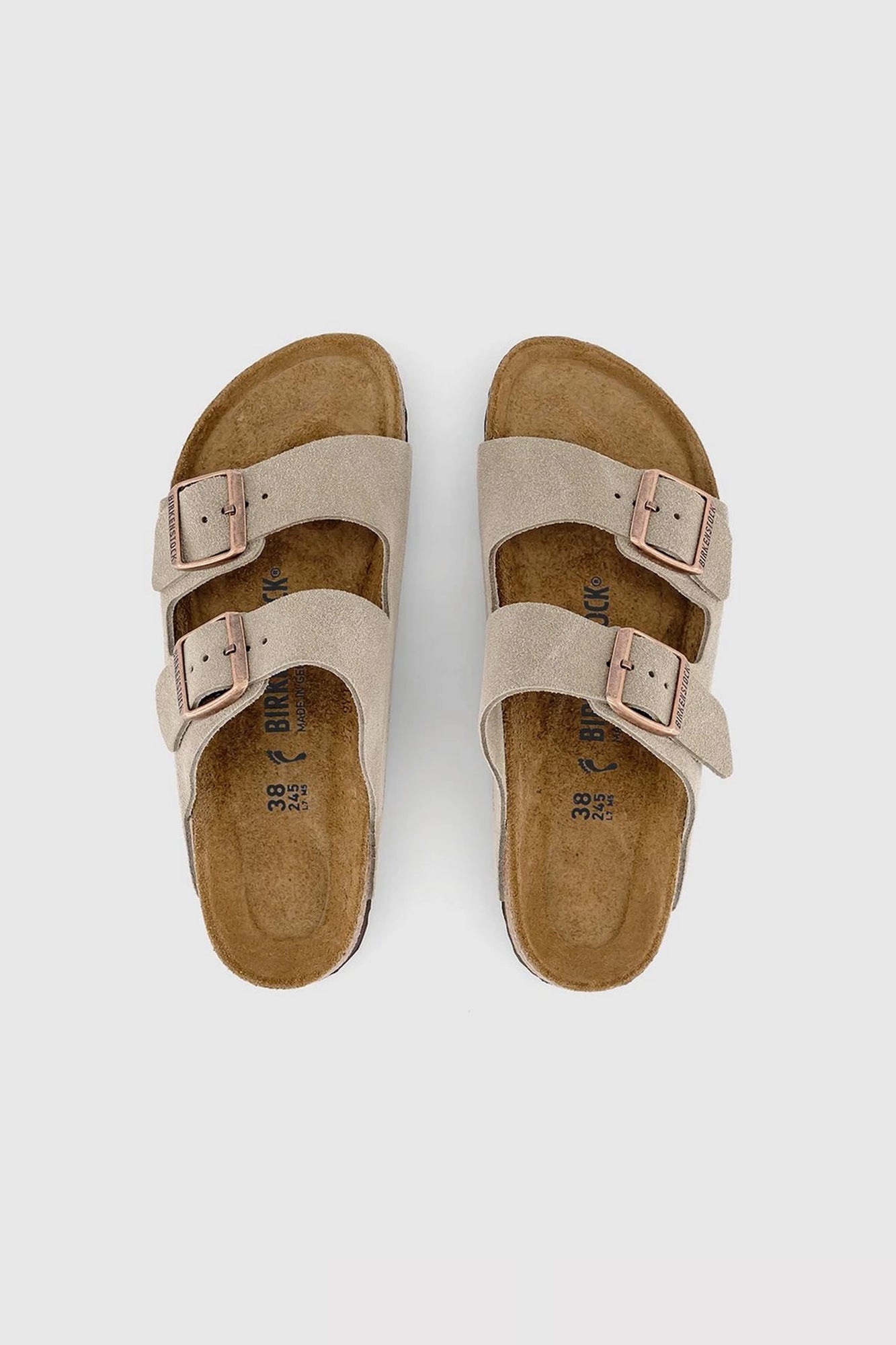 Arizona Suede Taupe Man