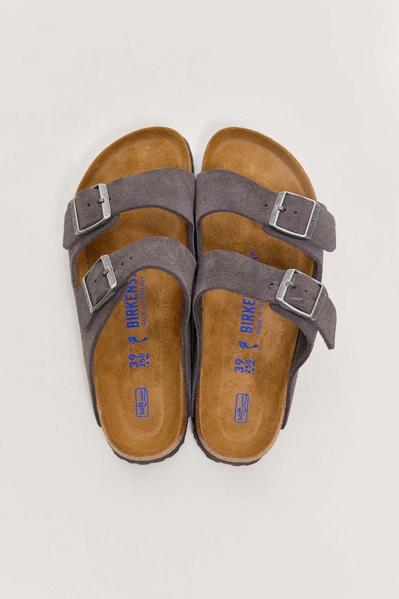 Arizona Suede Velvet Grey Man
