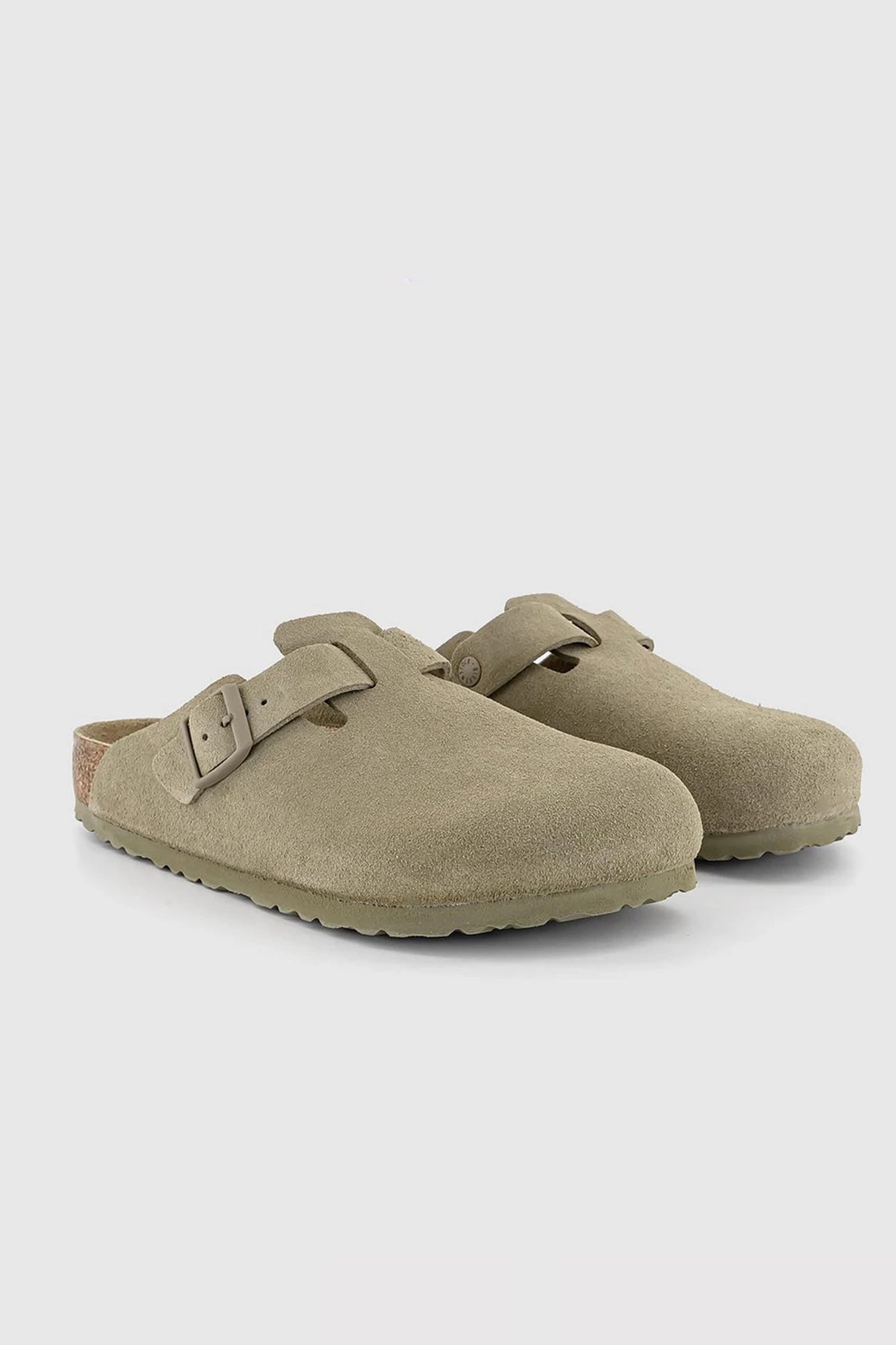Boston Suede Faded Khaki Man