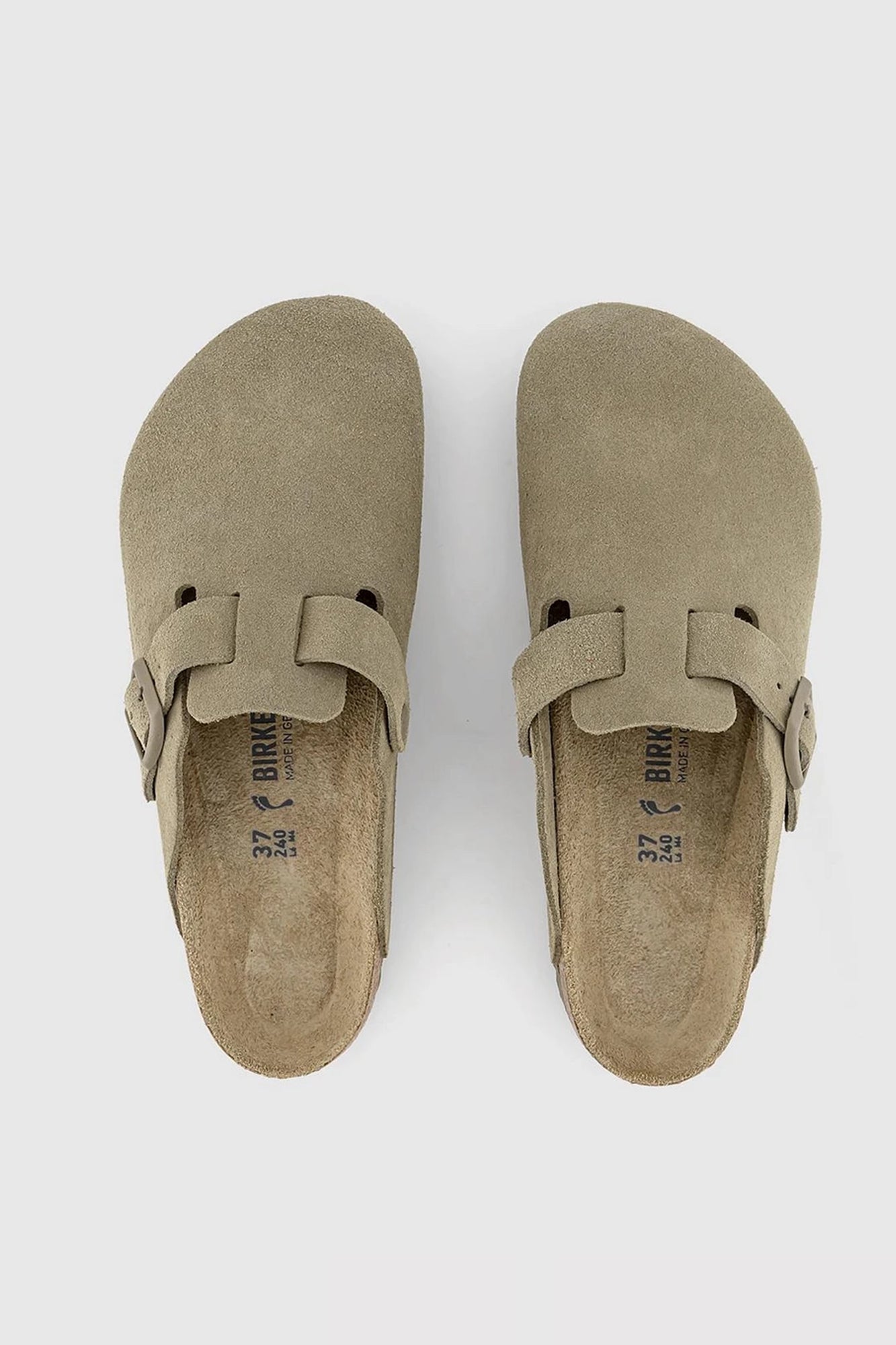 Boston Suede Faded Khaki Man