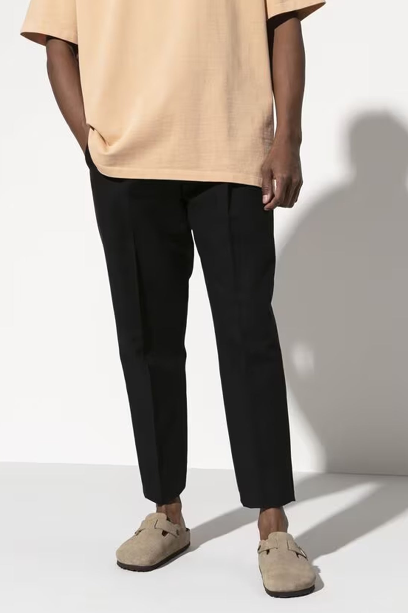 Boston Suede Taupe Man