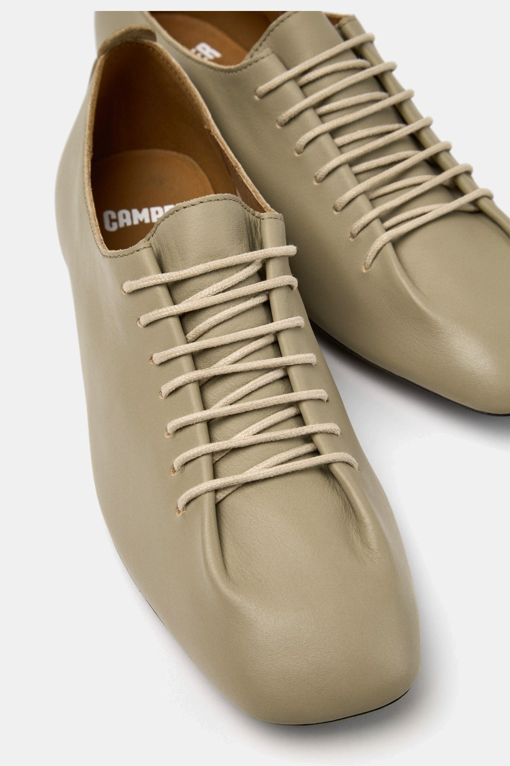Casi Myra Beige Leather