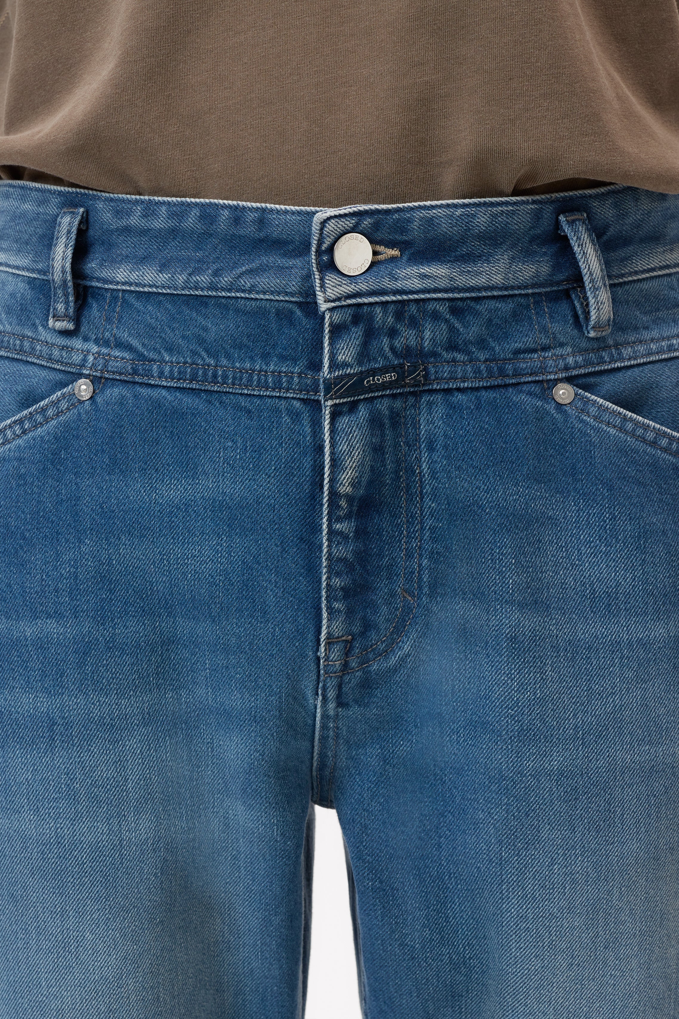 X-Lent Tapered Jeans Mid Blue