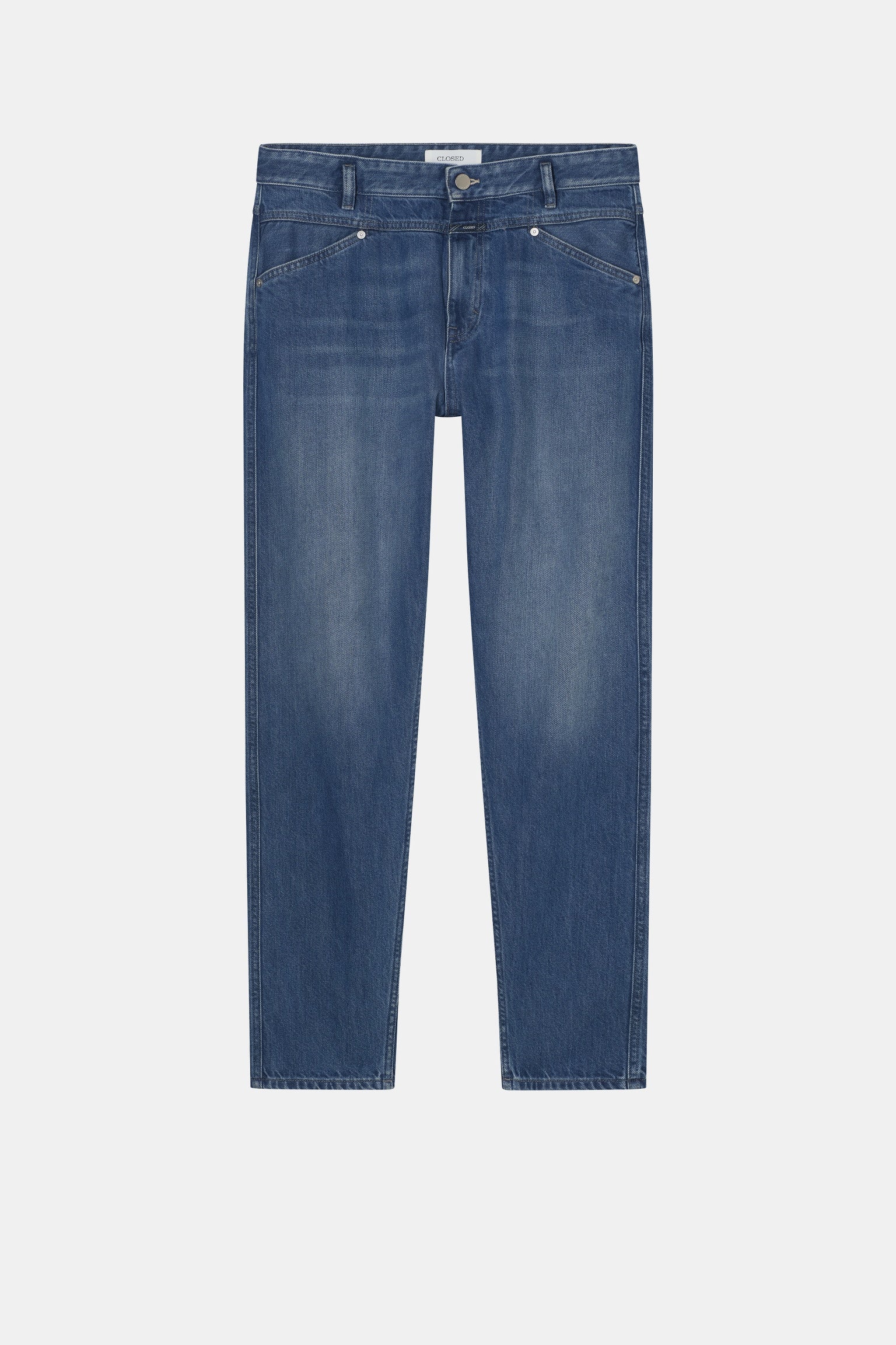 X-Lent Tapered Jeans Mid Blue